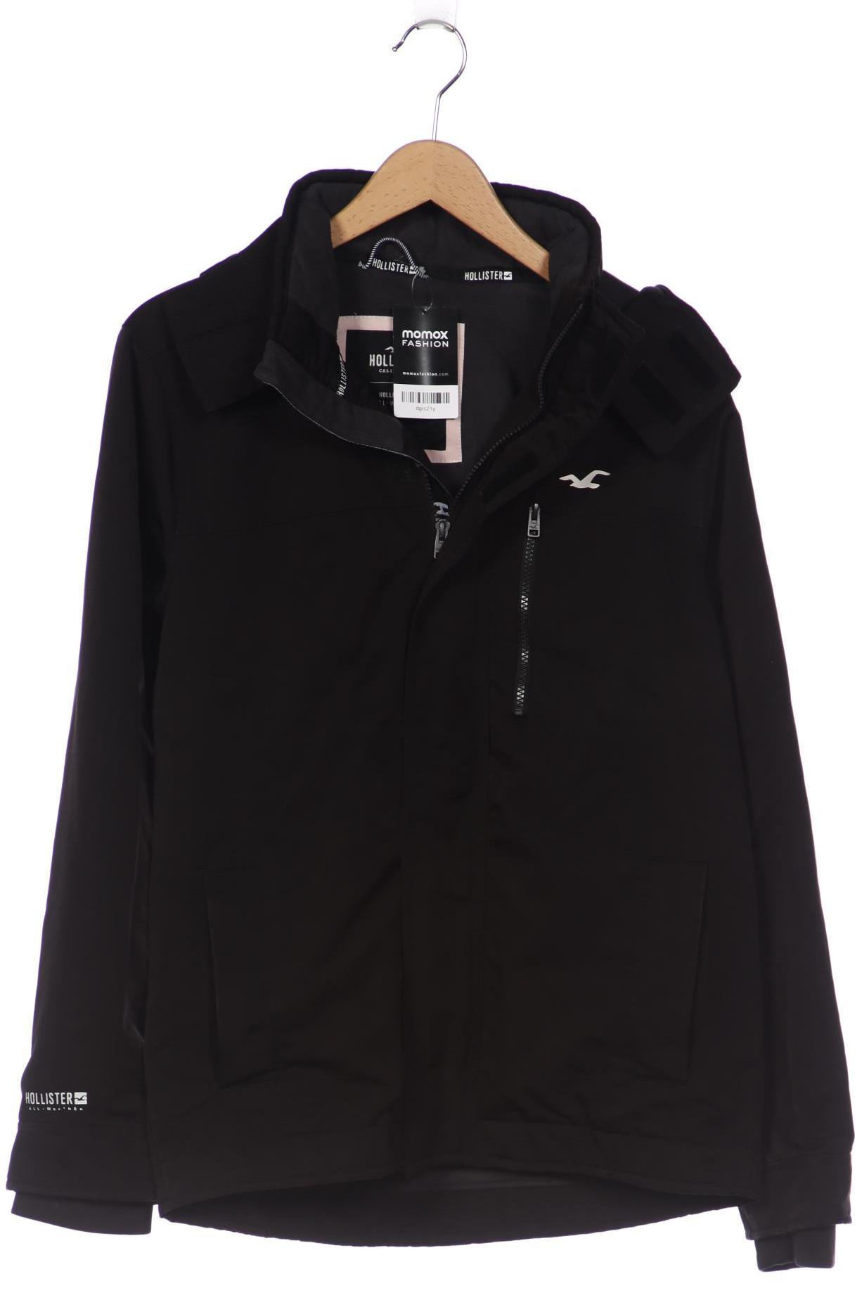 

Hollister Herren Jacke, schwarz