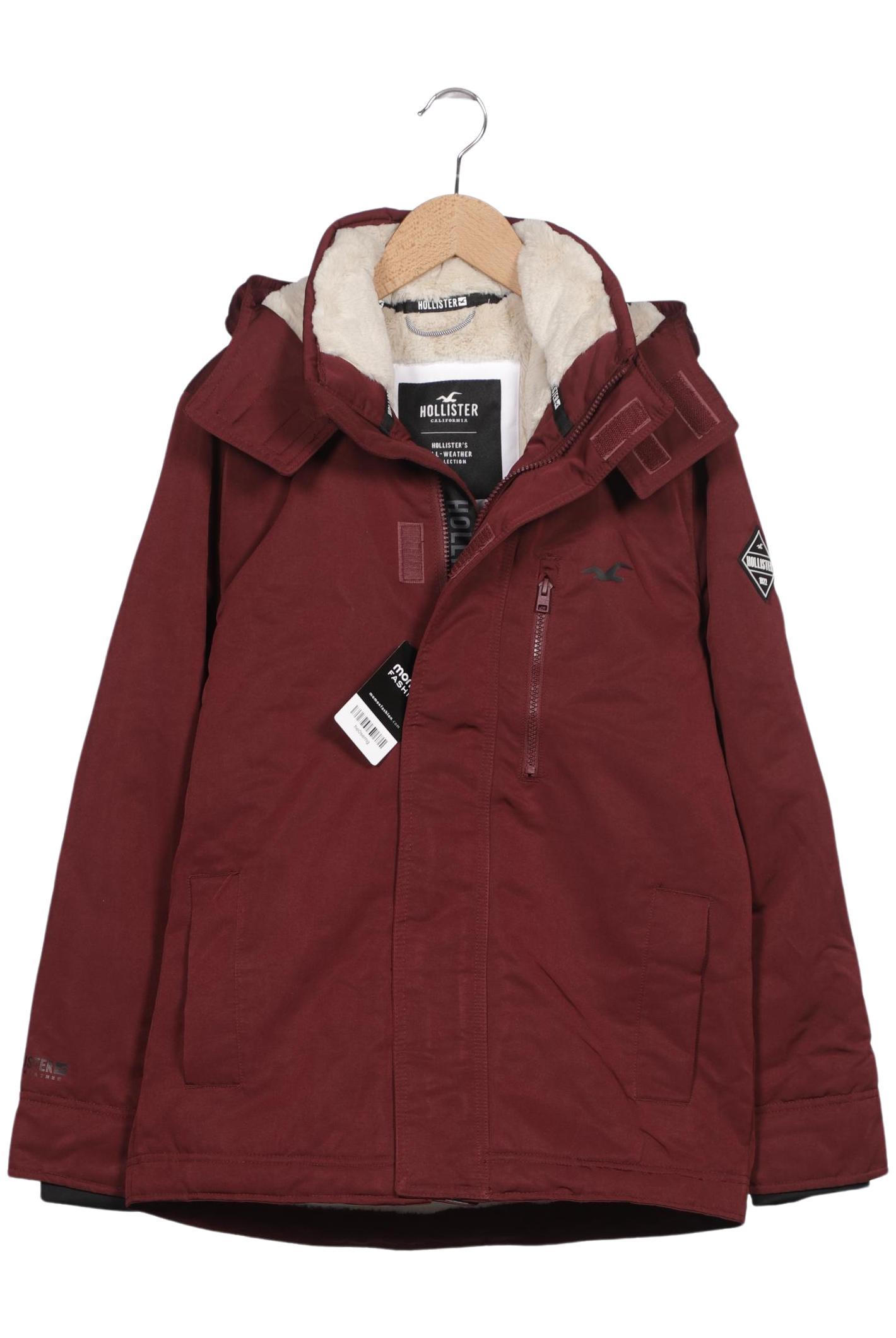 

Hollister Herren Jacke, bordeaux, Gr. 44