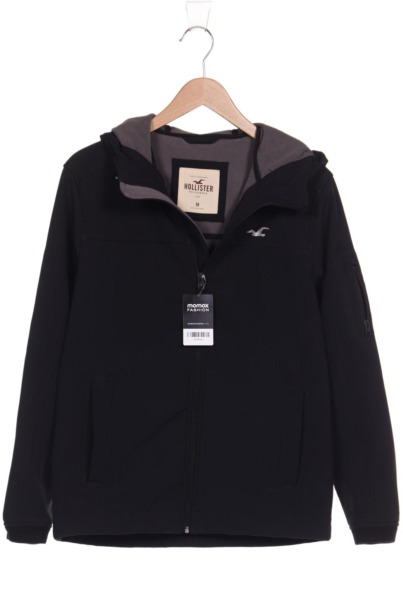 

Hollister Herren Jacke, schwarz