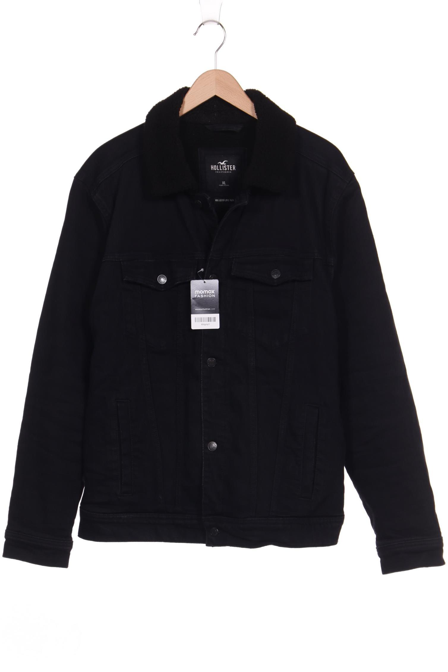

Hollister Herren Jacke, schwarz