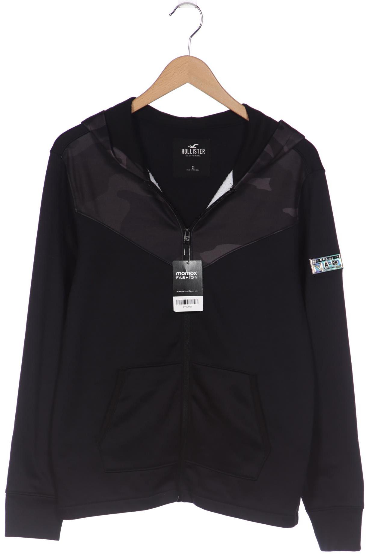 

Hollister Herren Jacke, schwarz