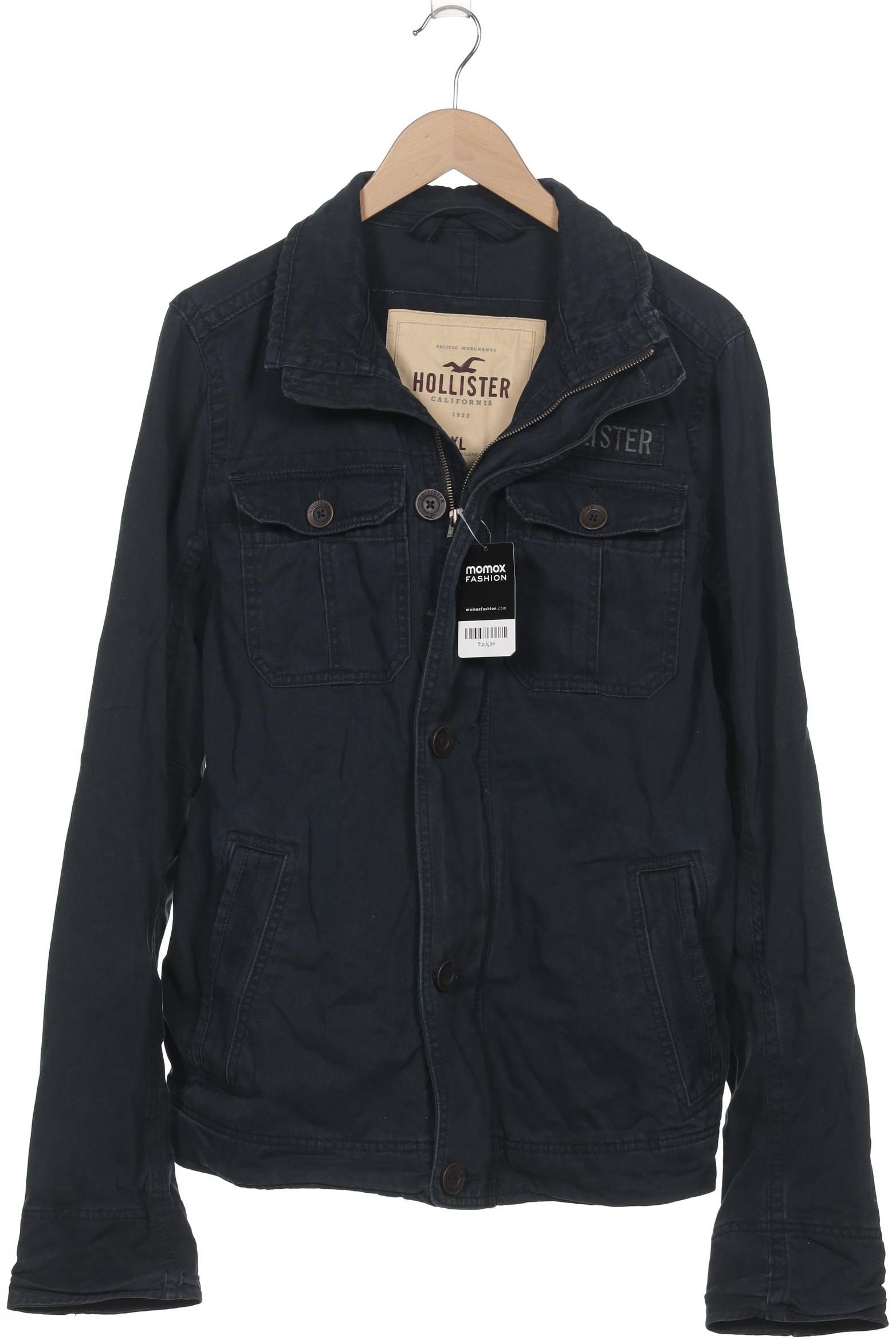 

Hollister Herren Jacke, marineblau, Gr. 54