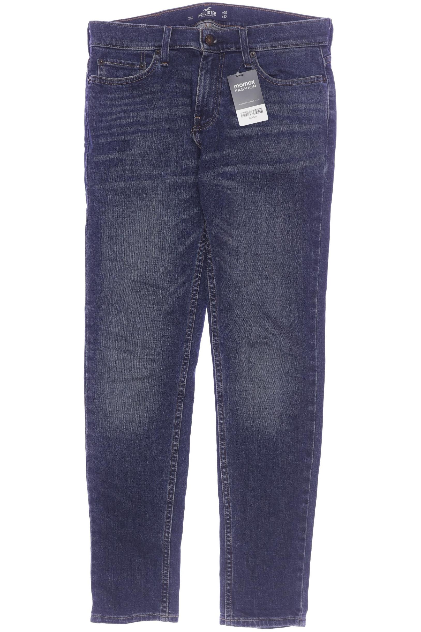 

Hollister Herren Jeans, marineblau, Gr. 30