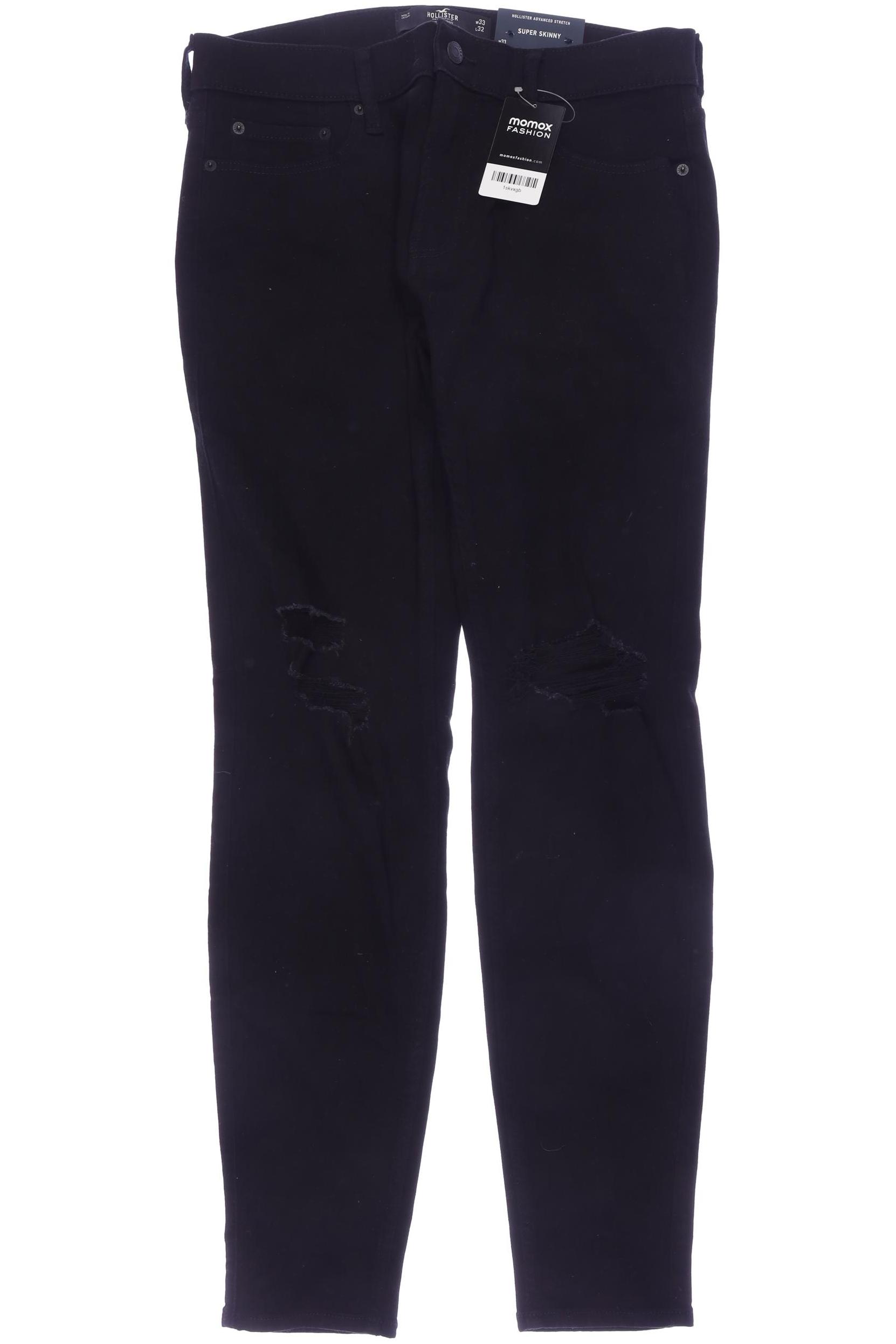 

Hollister Herren Jeans, schwarz, Gr. 33