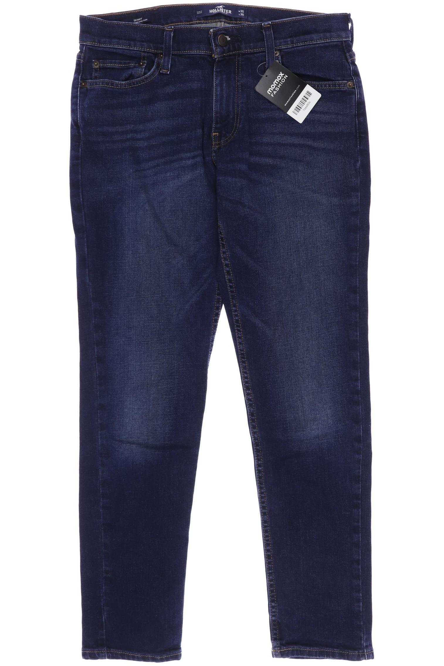 

Hollister Herren Jeans, marineblau
