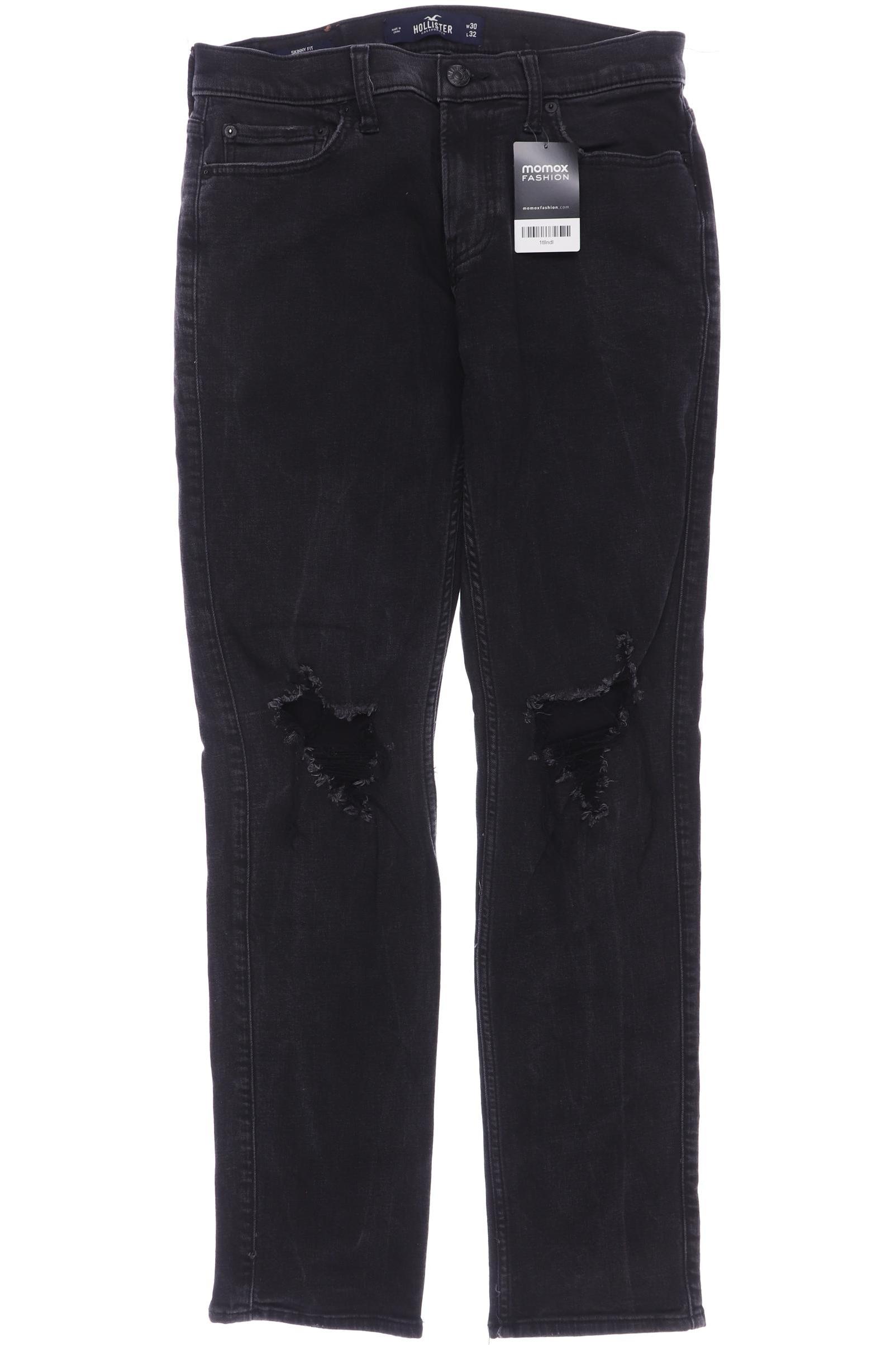 

Hollister Herren Jeans, schwarz