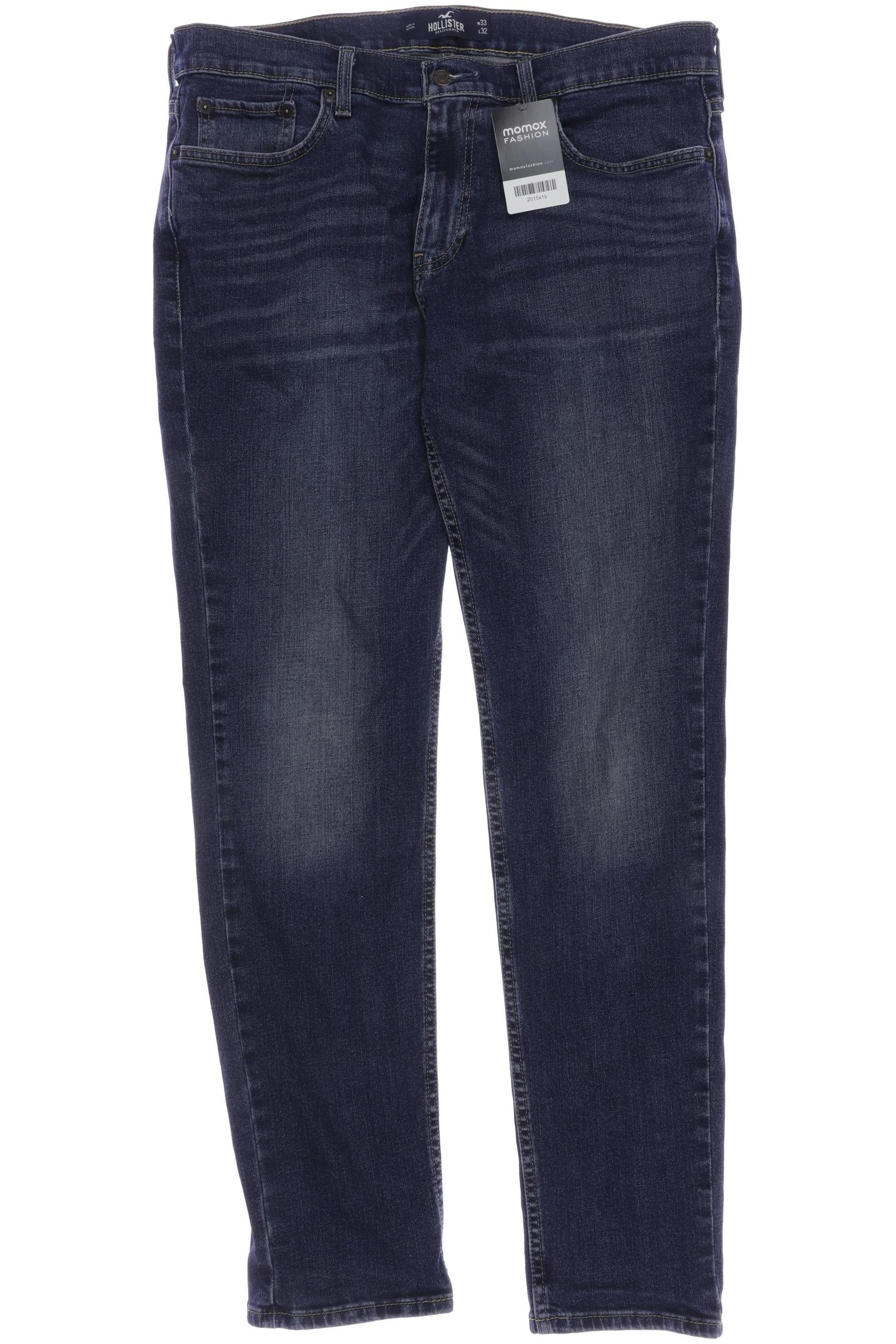 

Hollister Herren Jeans, marineblau, Gr. 33