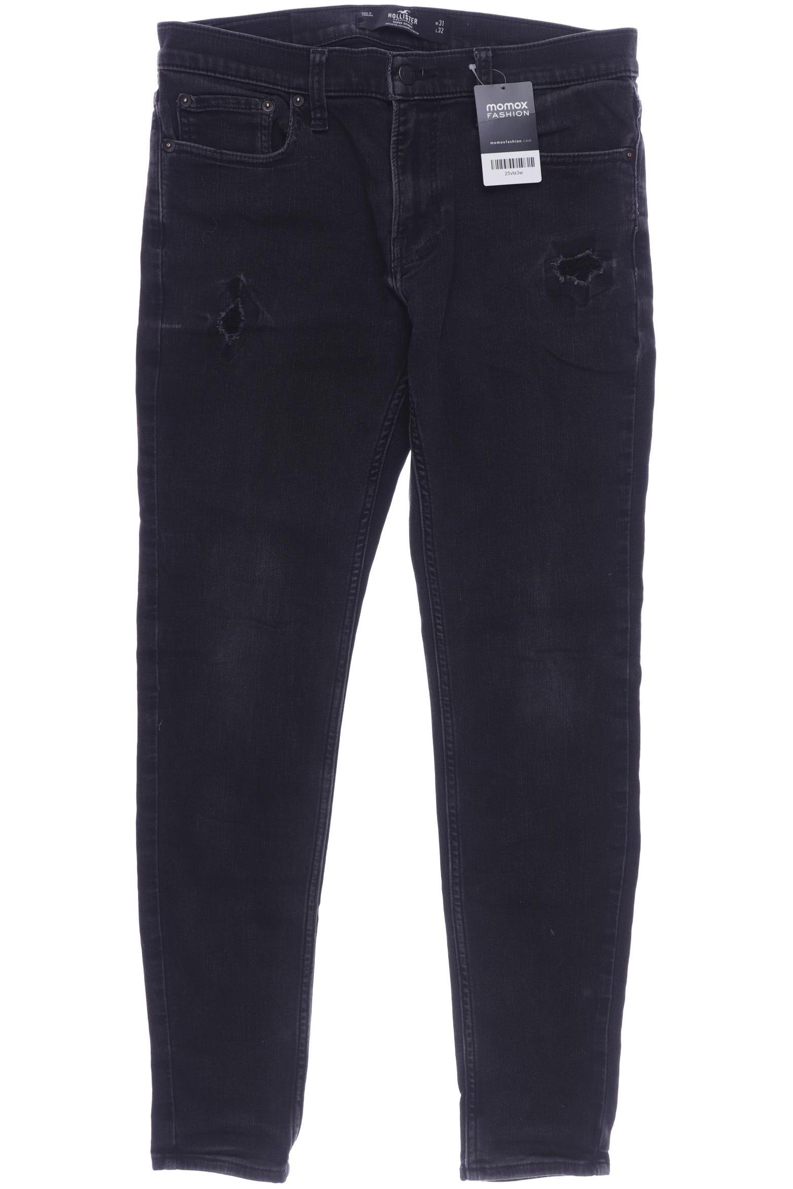 

Hollister Herren Jeans, schwarz