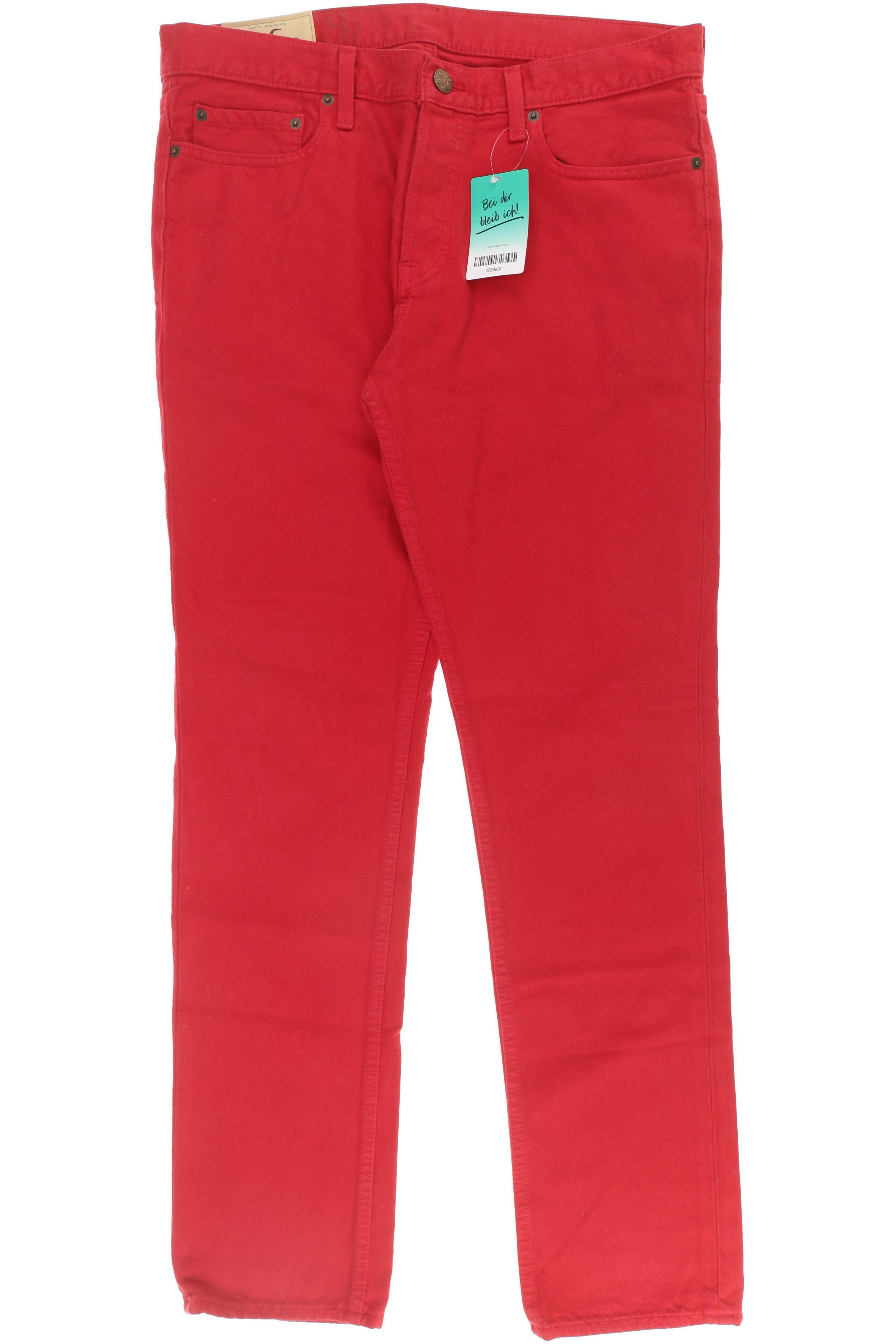 

Hollister Herren Jeans, rot, Gr. 34