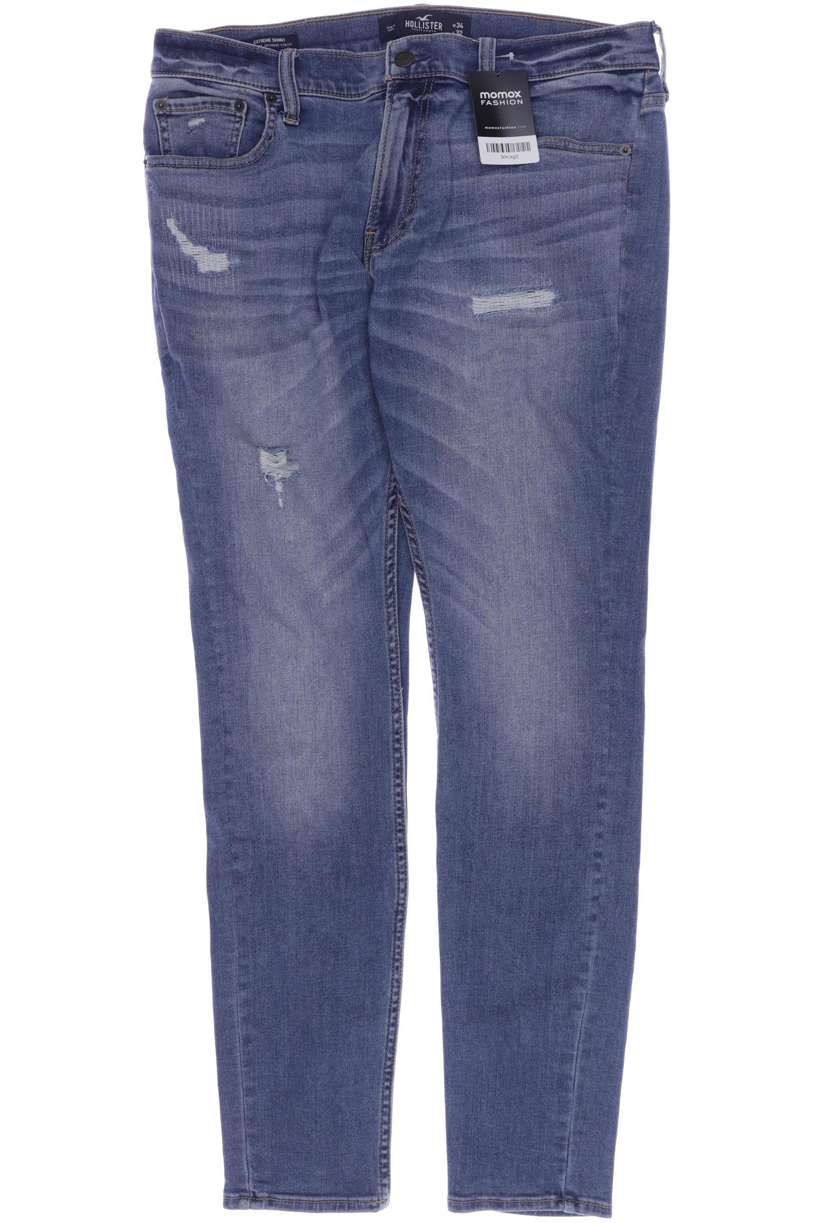 

Hollister Herren Jeans, blau