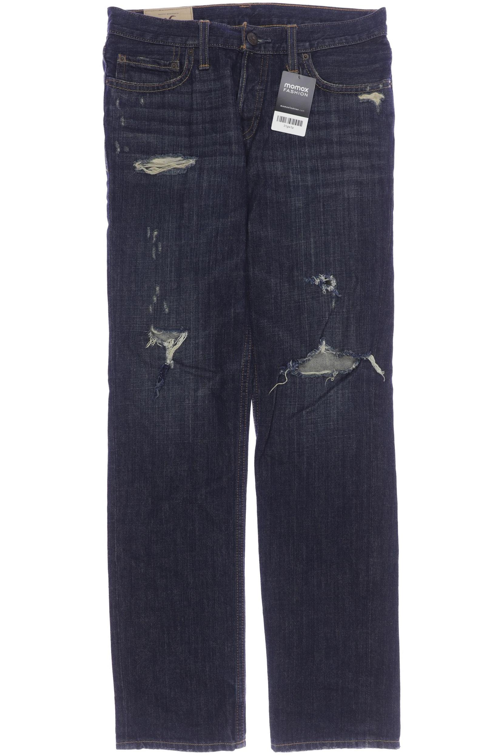 

Hollister Herren Jeans, marineblau, Gr. 30