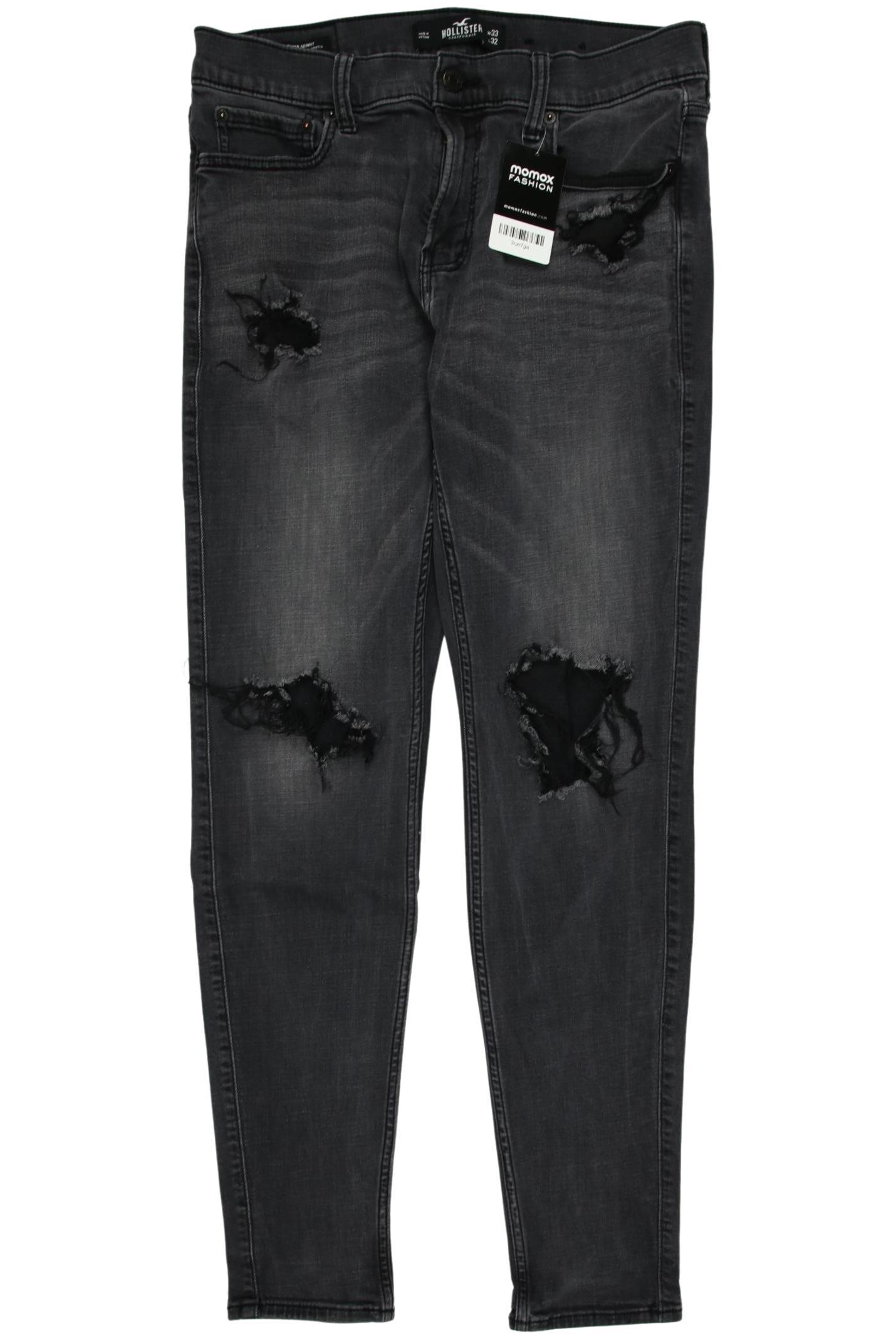 

Hollister Herren Jeans, schwarz, Gr. 33