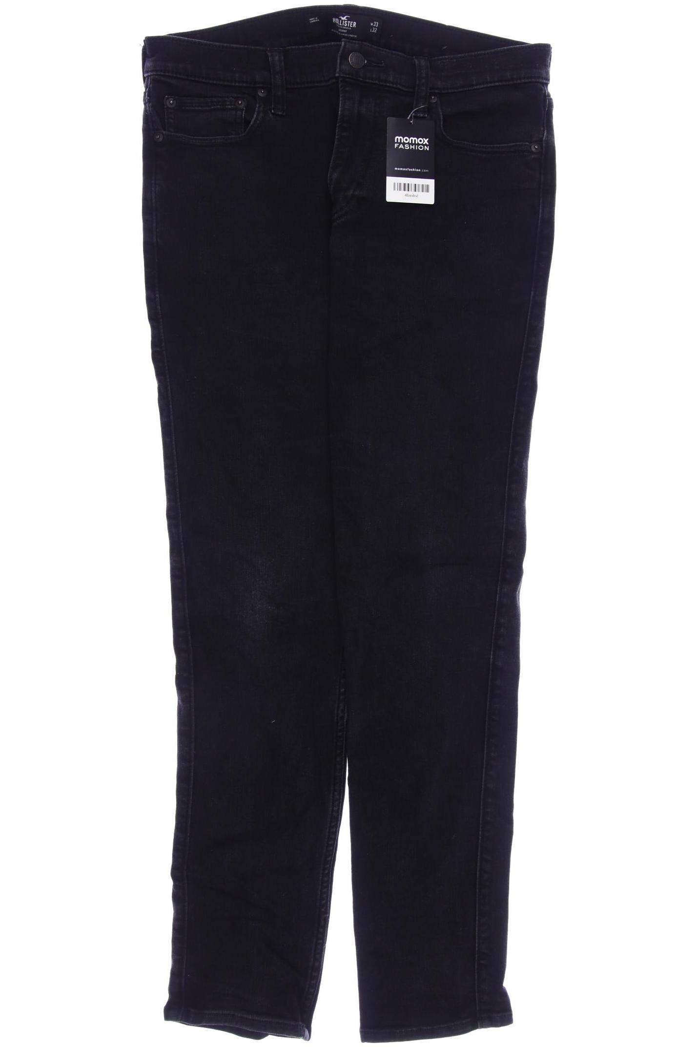 

Hollister Herren Jeans, schwarz