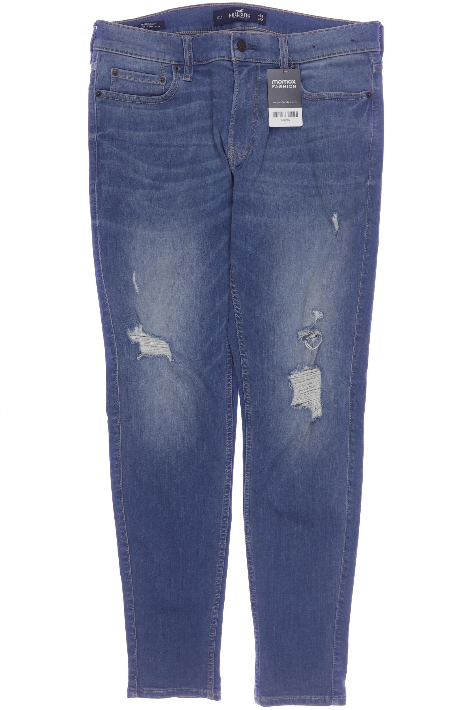 

Hollister Herren Jeans, blau, Gr. 33