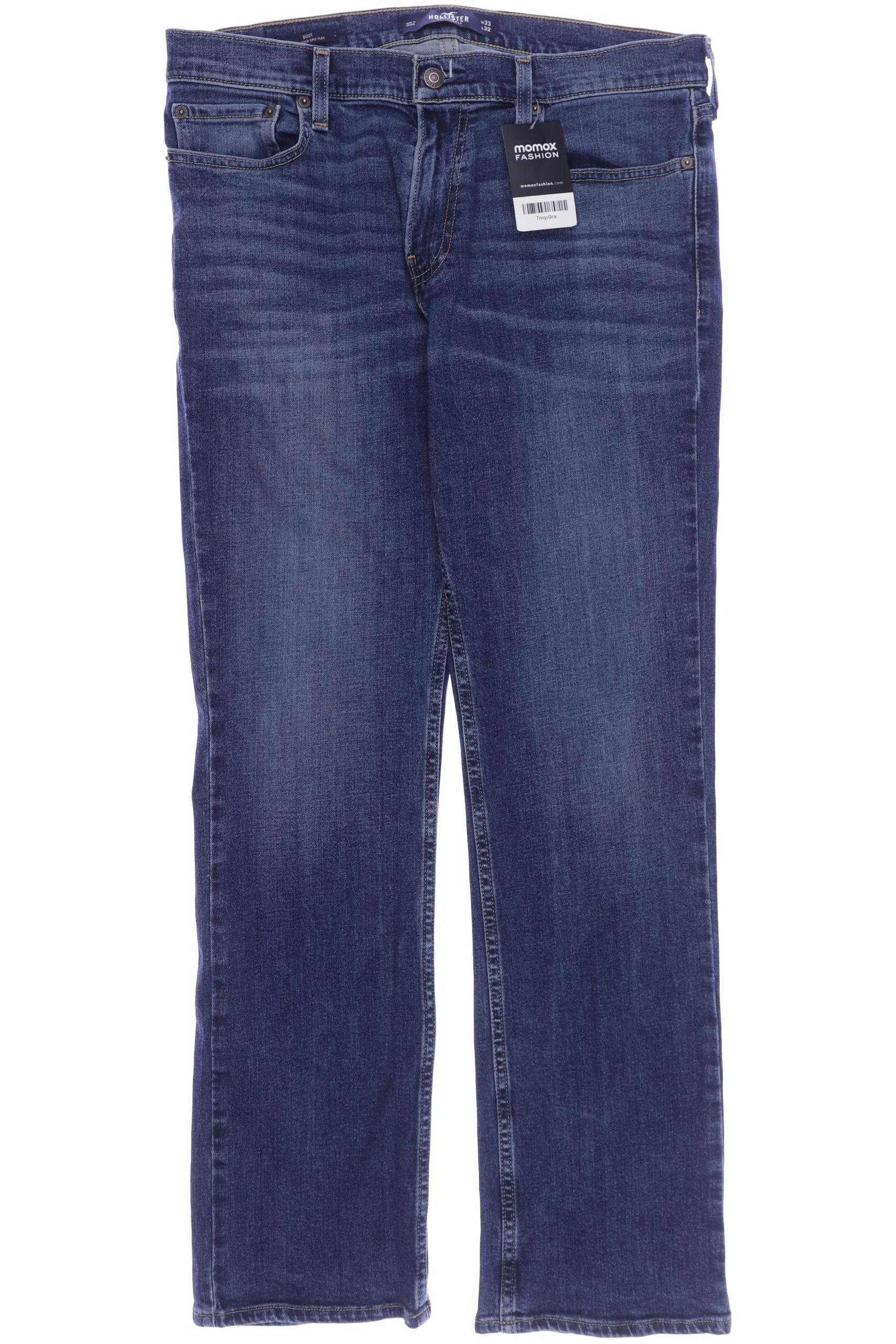 

Hollister Herren Jeans, marineblau