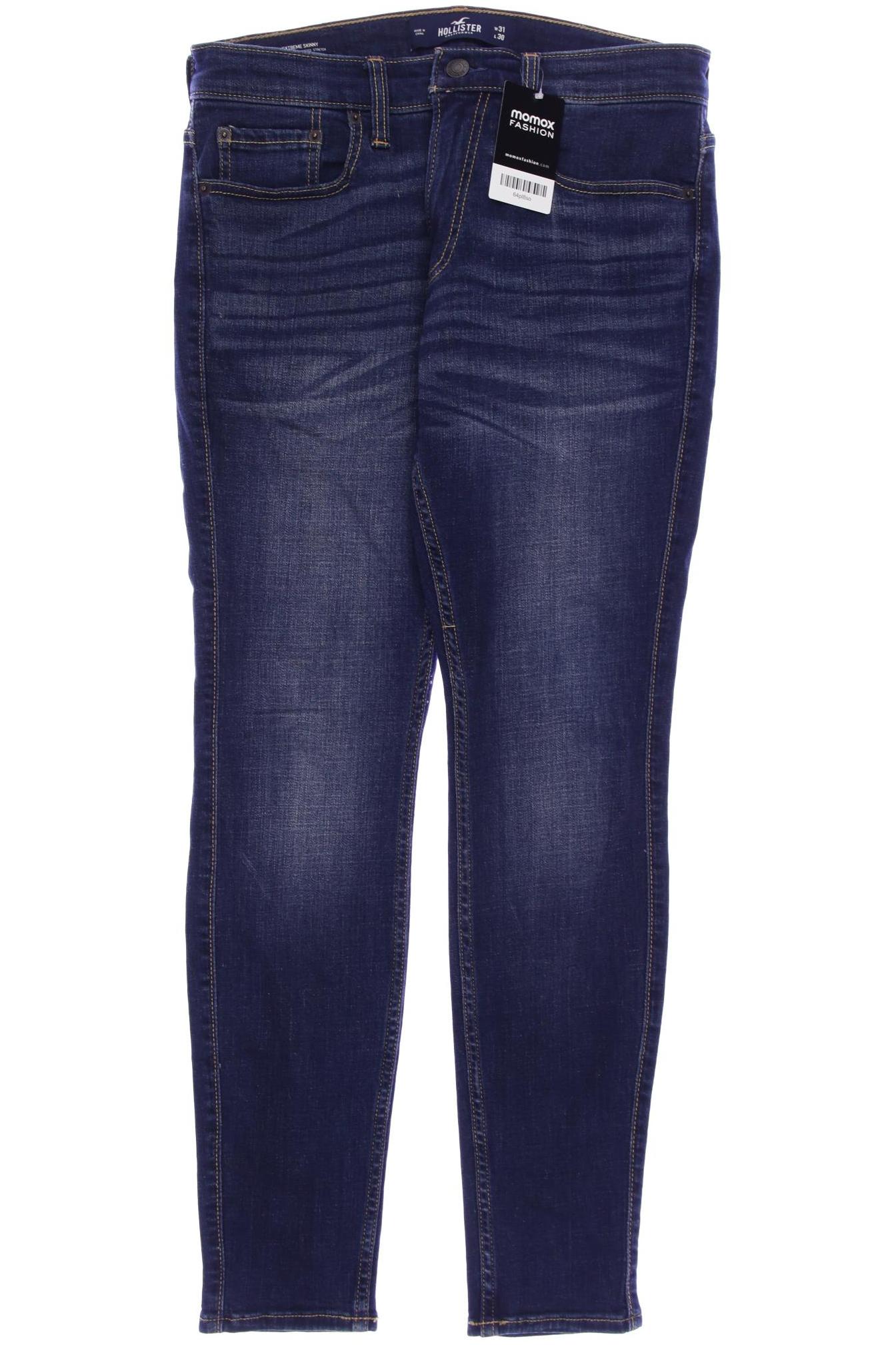 

Hollister Herren Jeans, marineblau