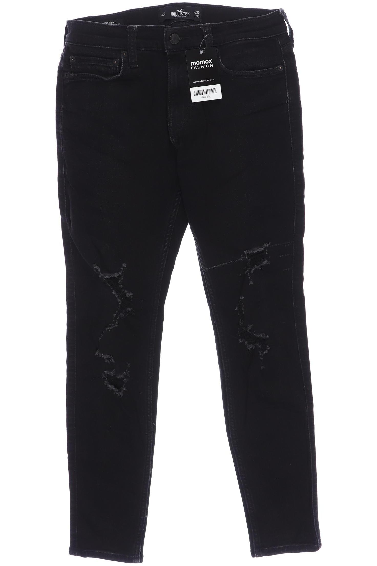 

Hollister Herren Jeans, schwarz