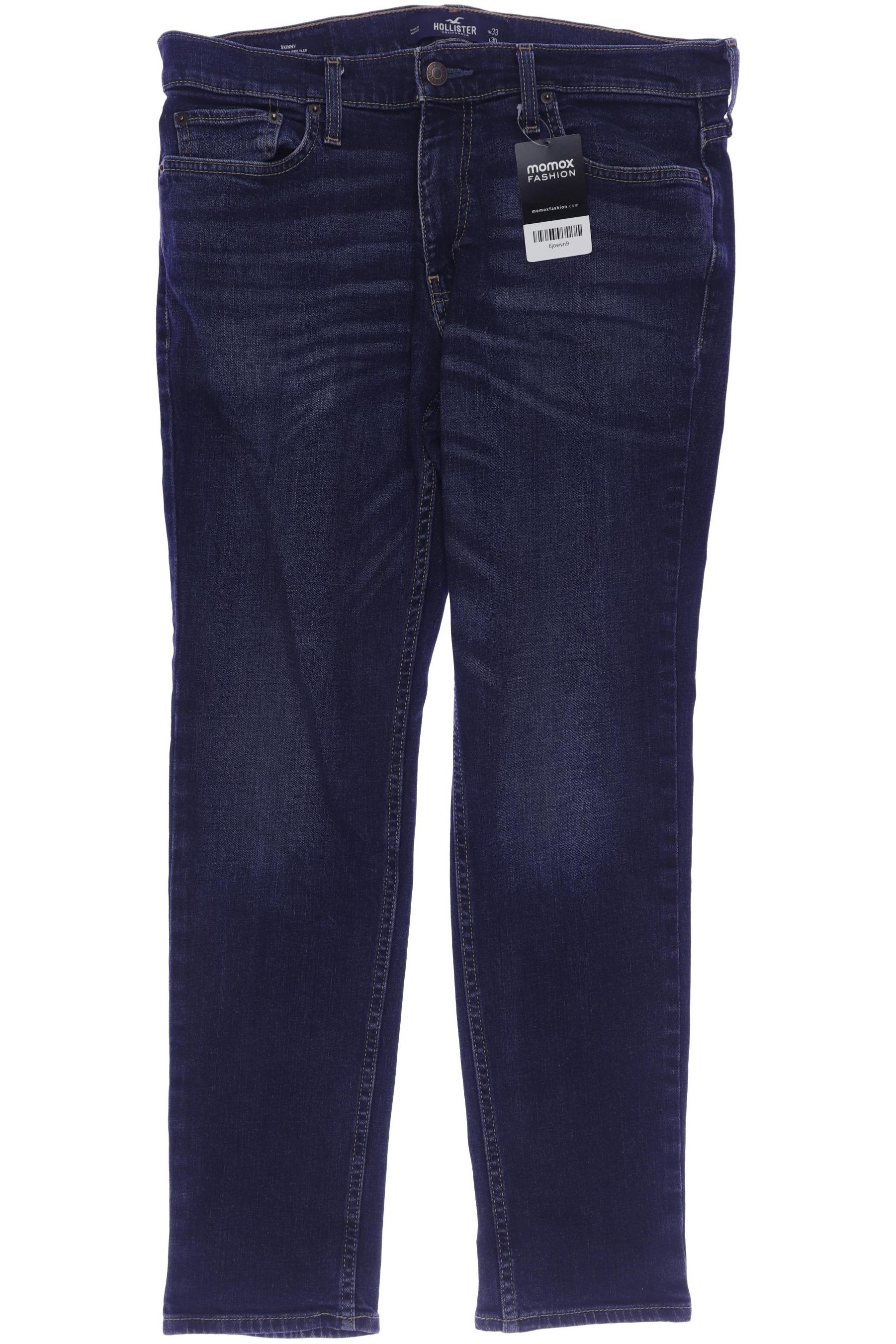 

Hollister Herren Jeans, marineblau, Gr. 33