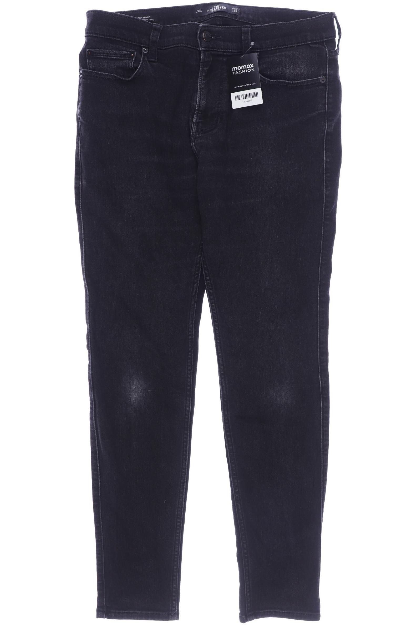 

Hollister Herren Jeans, schwarz