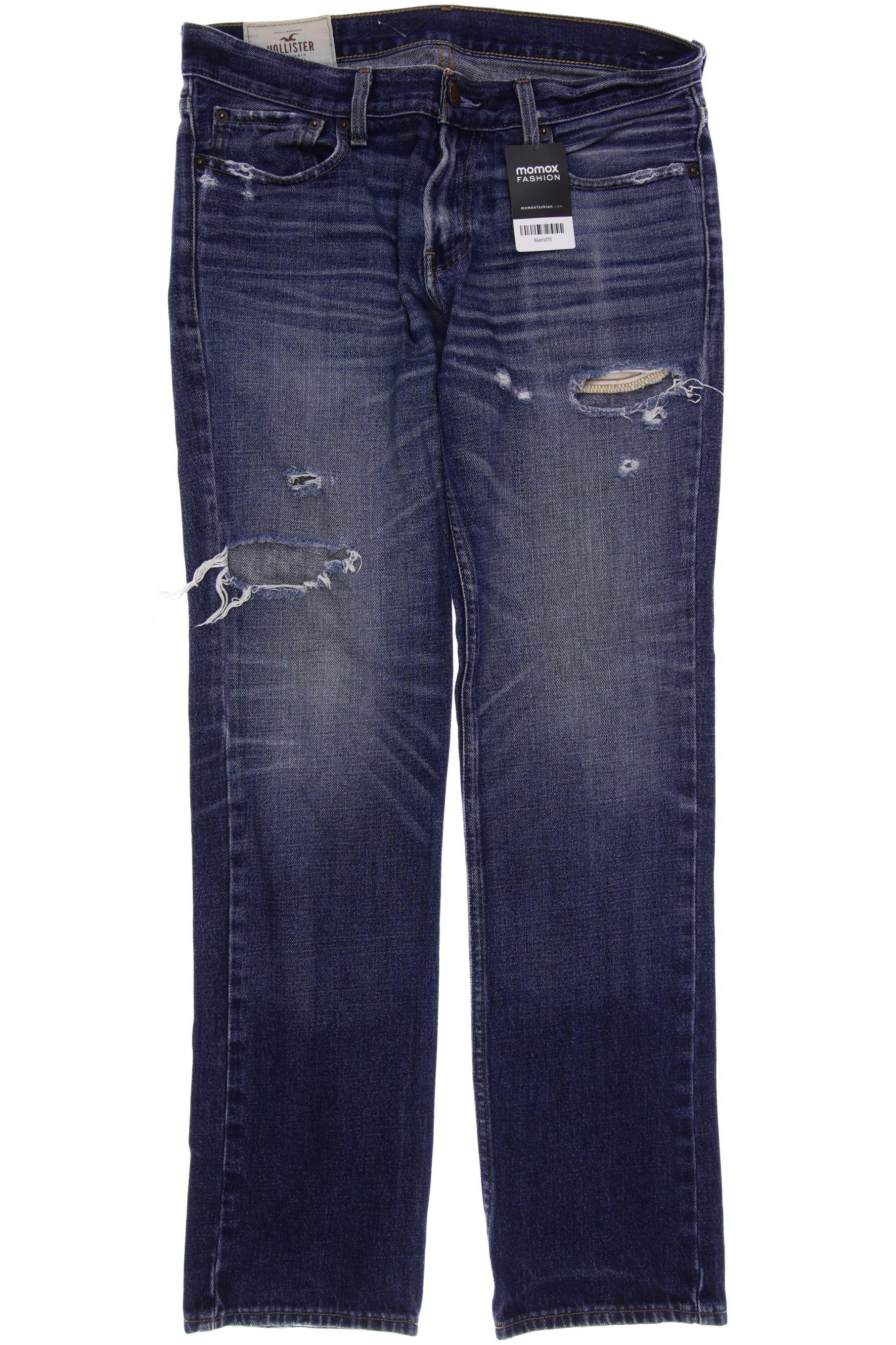 

Hollister Herren Jeans, marineblau