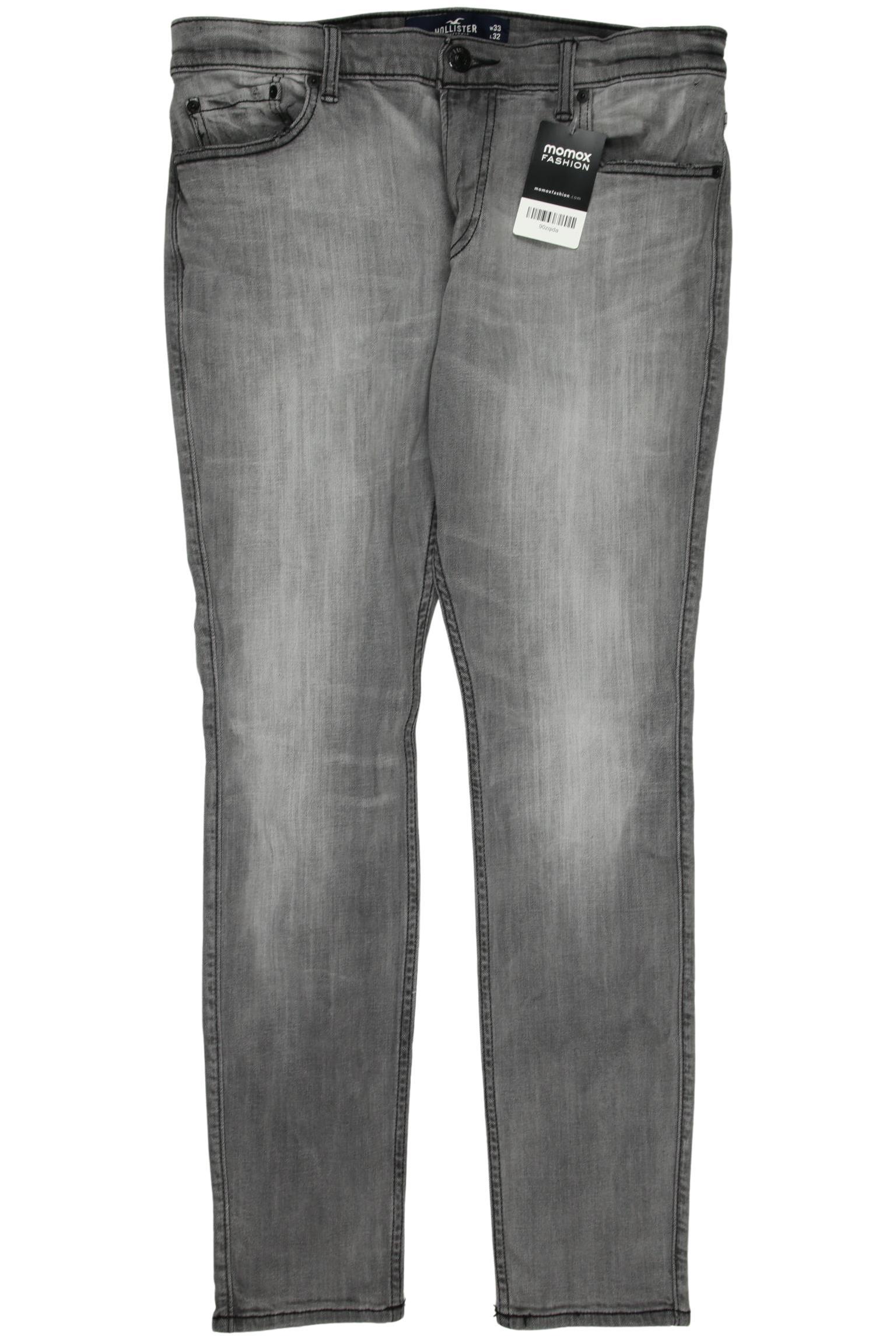 

Hollister Herren Jeans, grau, Gr. 33