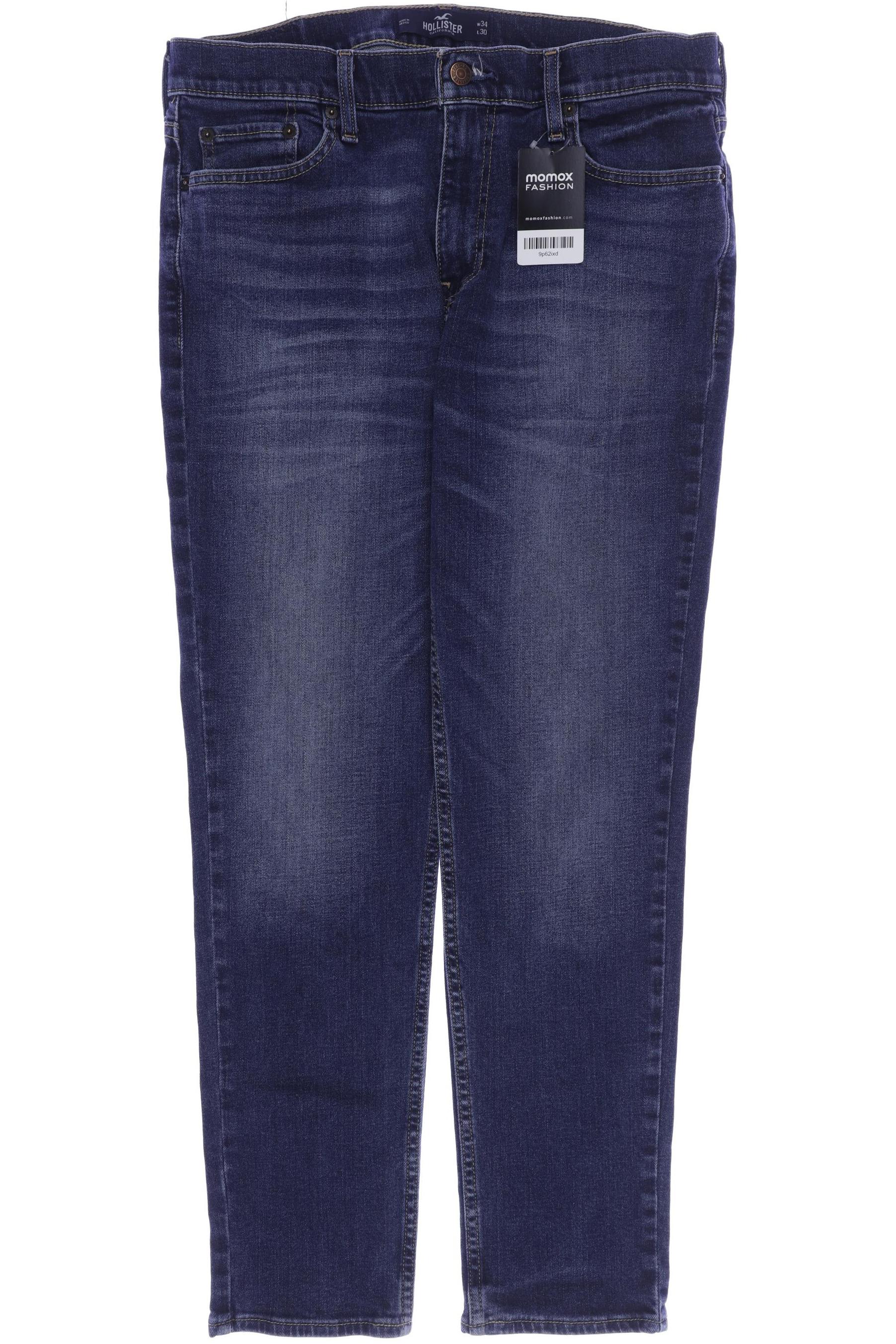 

Hollister Herren Jeans, marineblau