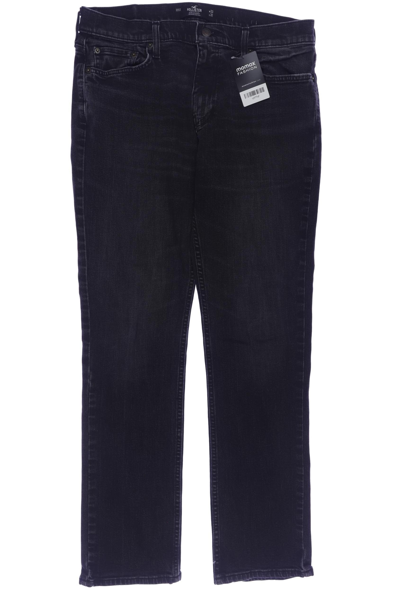 

Hollister Herren Jeans, schwarz, Gr. 33