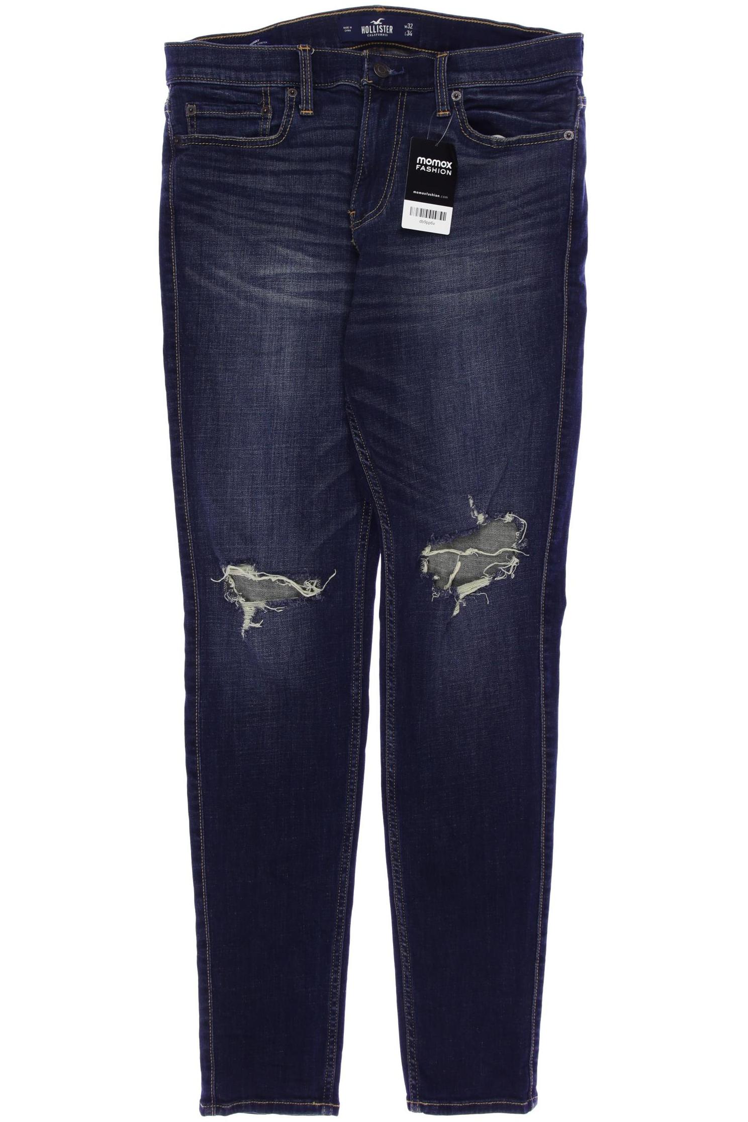 

Hollister Herren Jeans, marineblau, Gr. 32