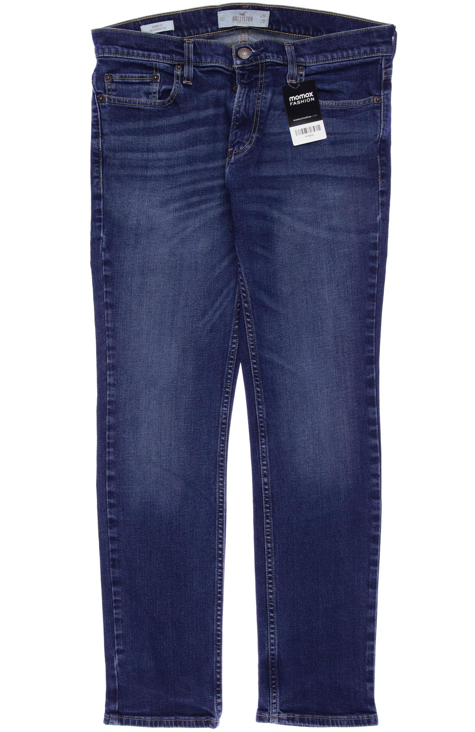 

Hollister Herren Jeans, blau, Gr. 33
