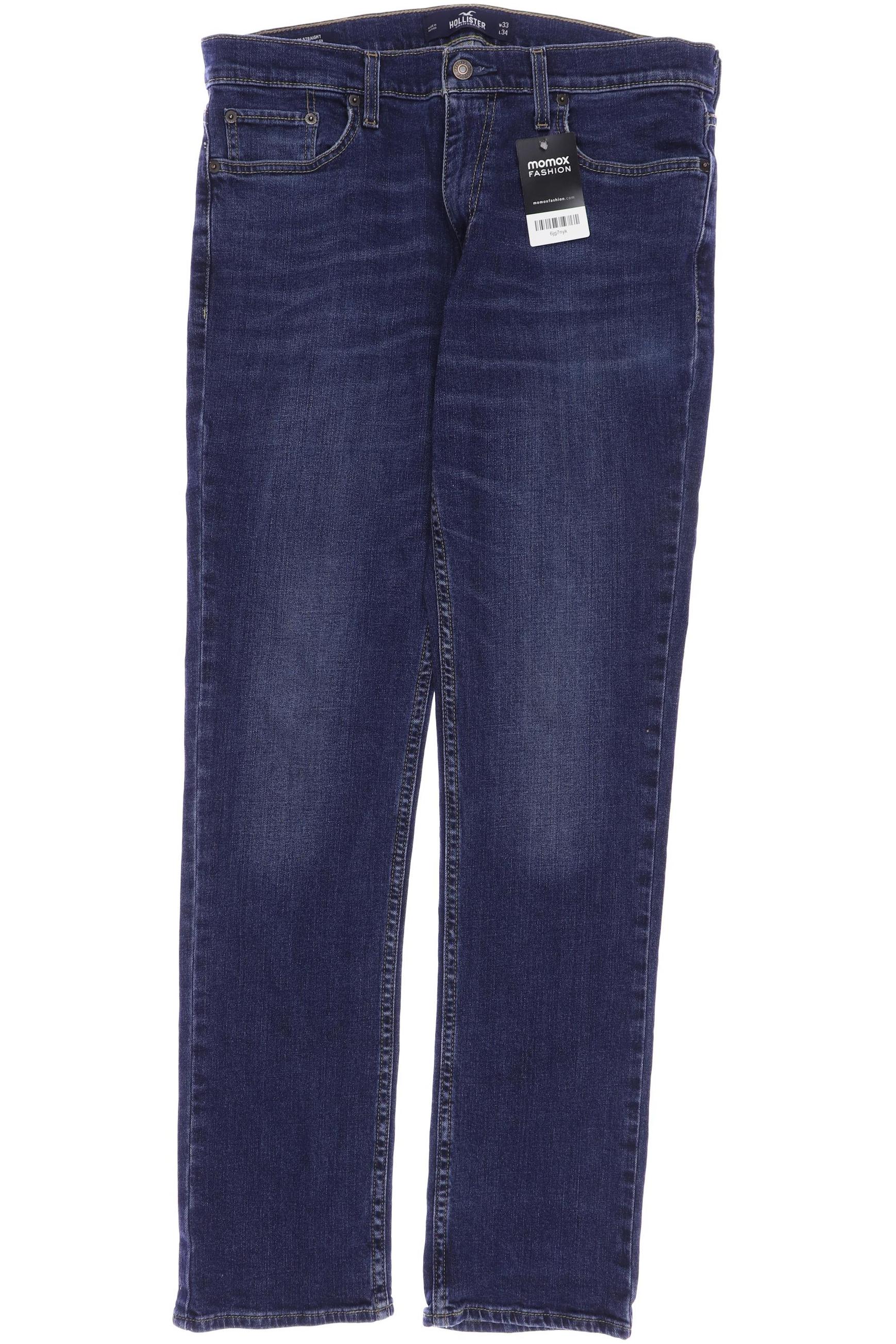 

Hollister Herren Jeans, marineblau