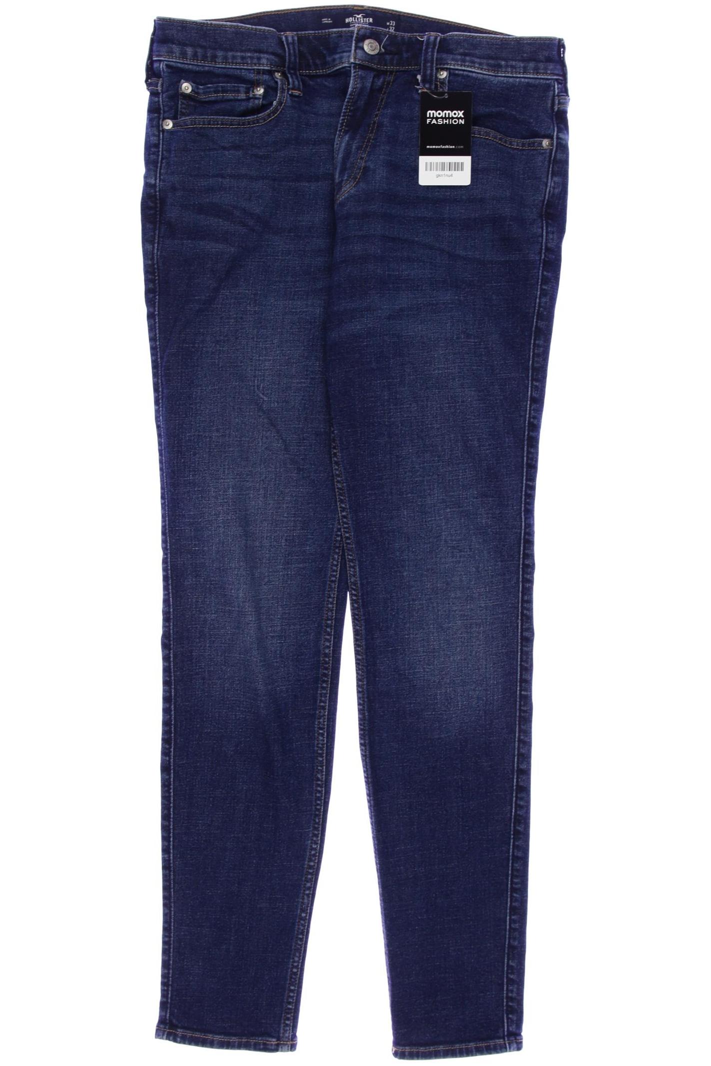 

Hollister Herren Jeans, marineblau, Gr. 33