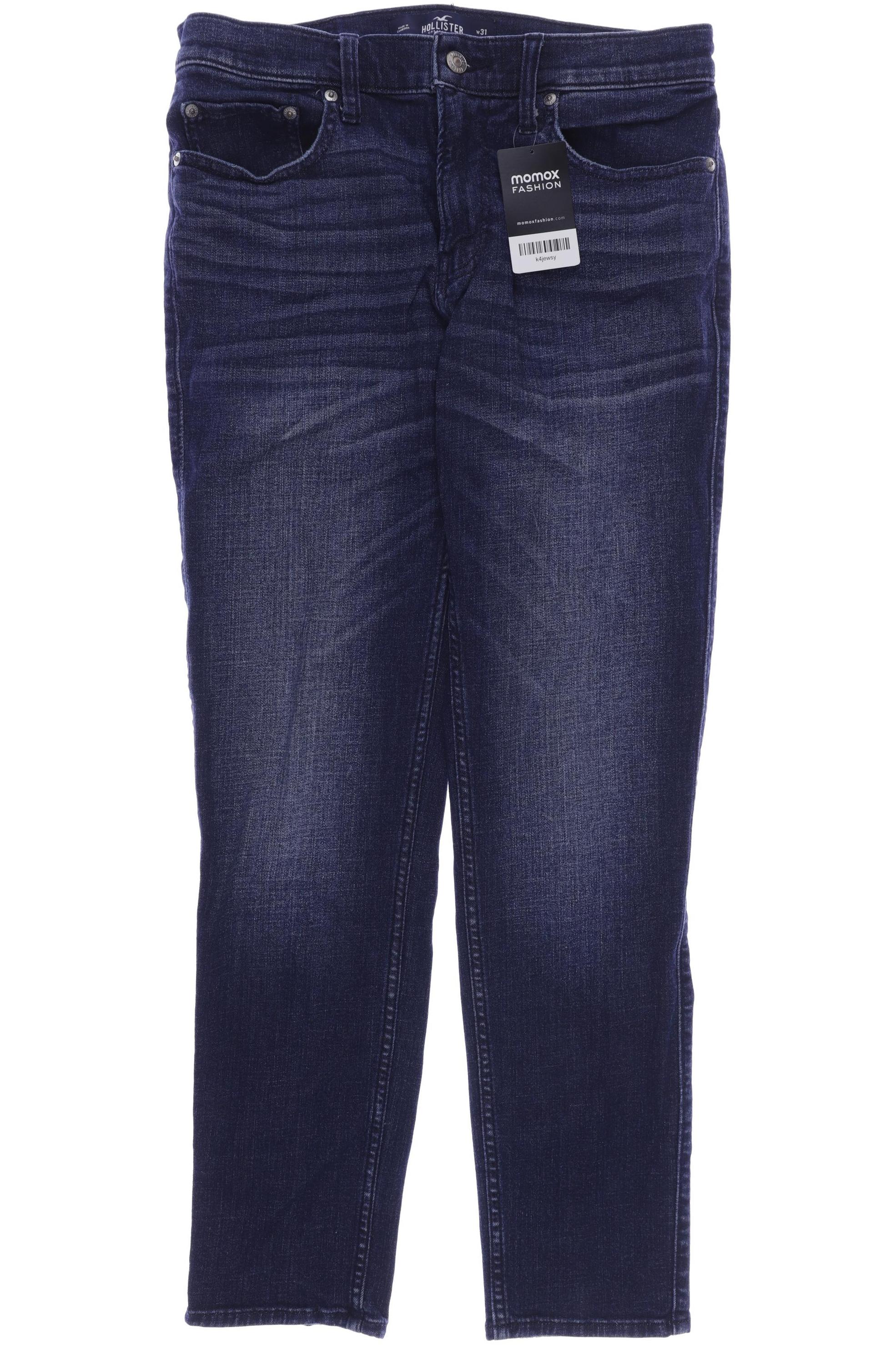

Hollister Herren Jeans, marineblau