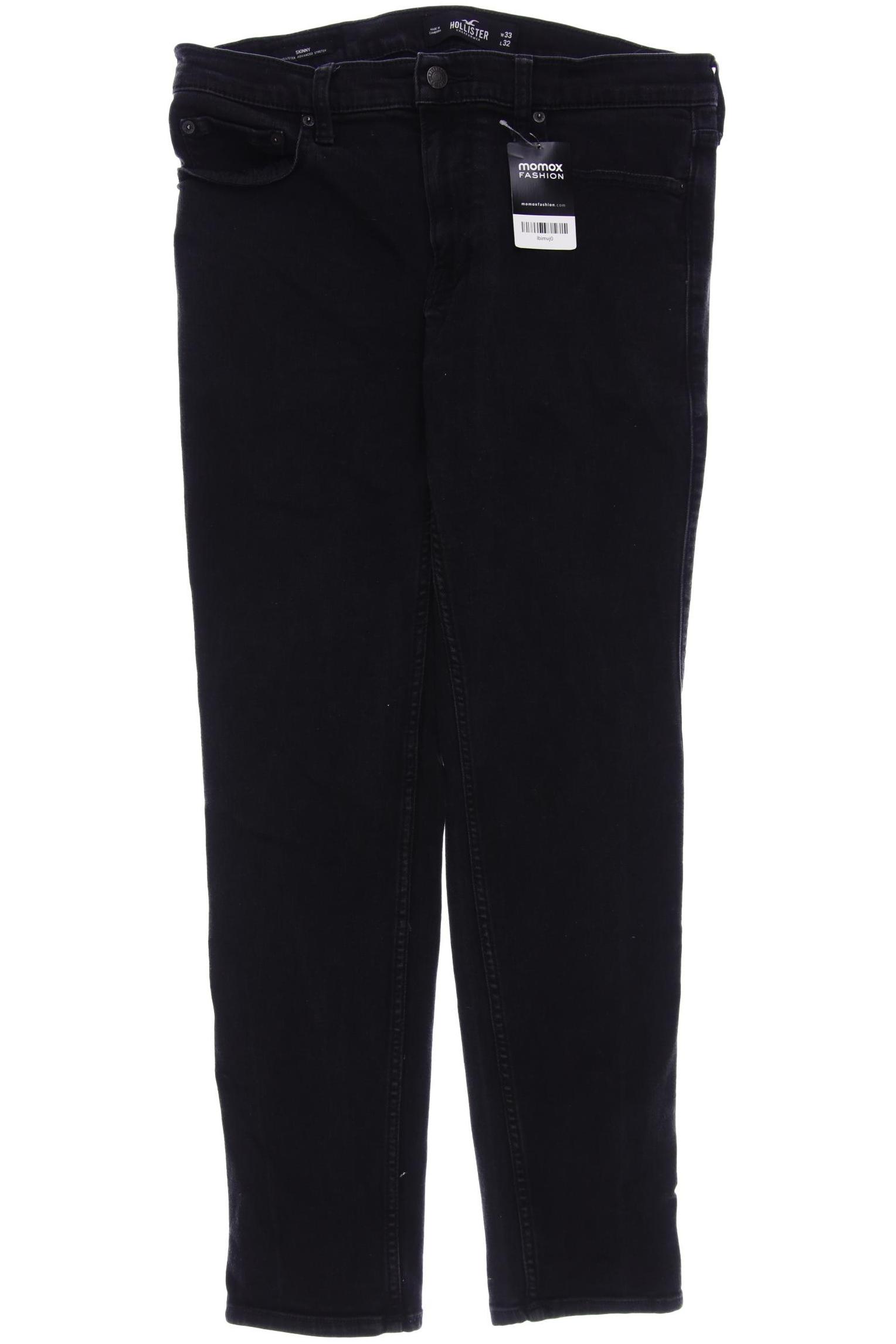 

Hollister Herren Jeans, schwarz