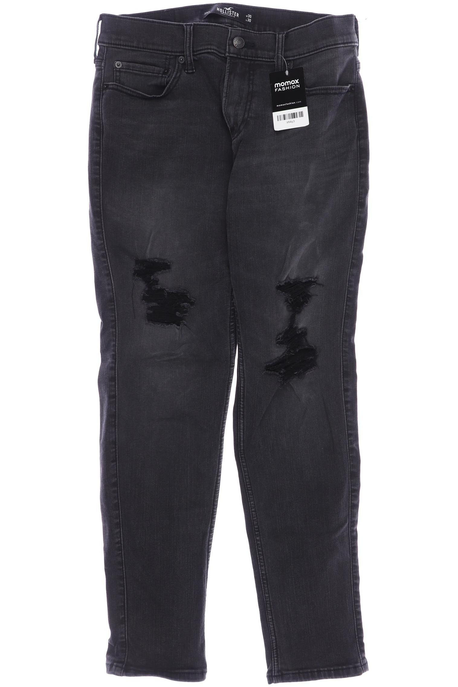 

Hollister Herren Jeans, schwarz
