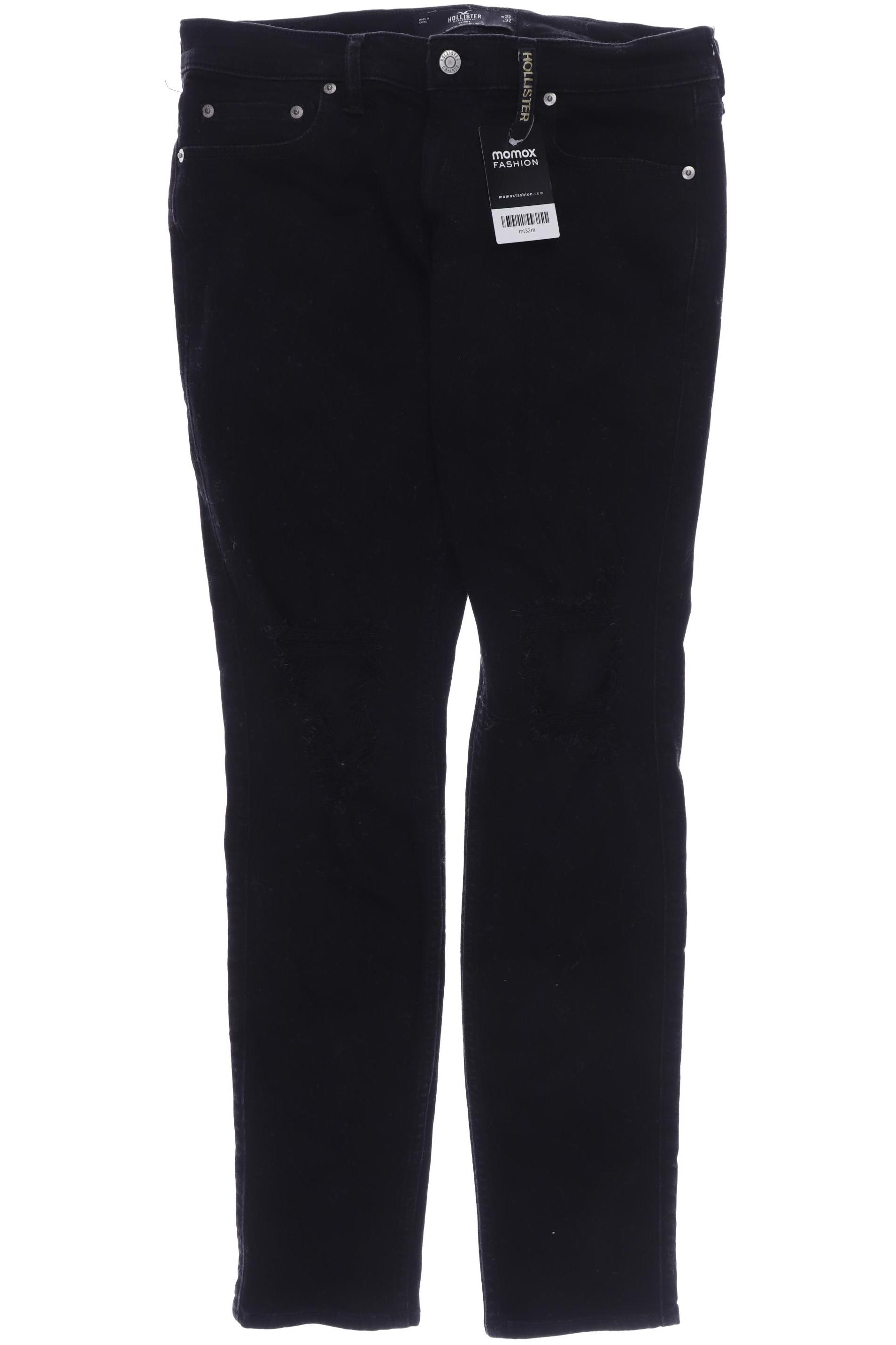 

Hollister Herren Jeans, schwarz