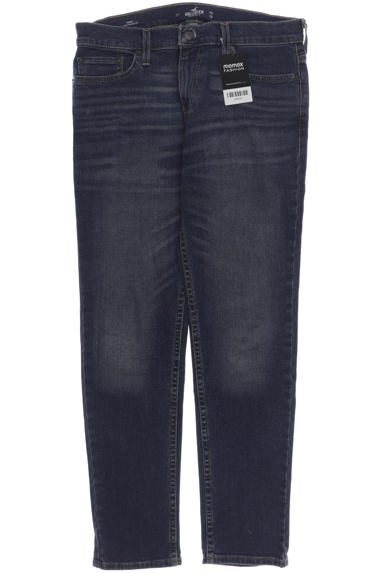 

Hollister Herren Jeans, marineblau