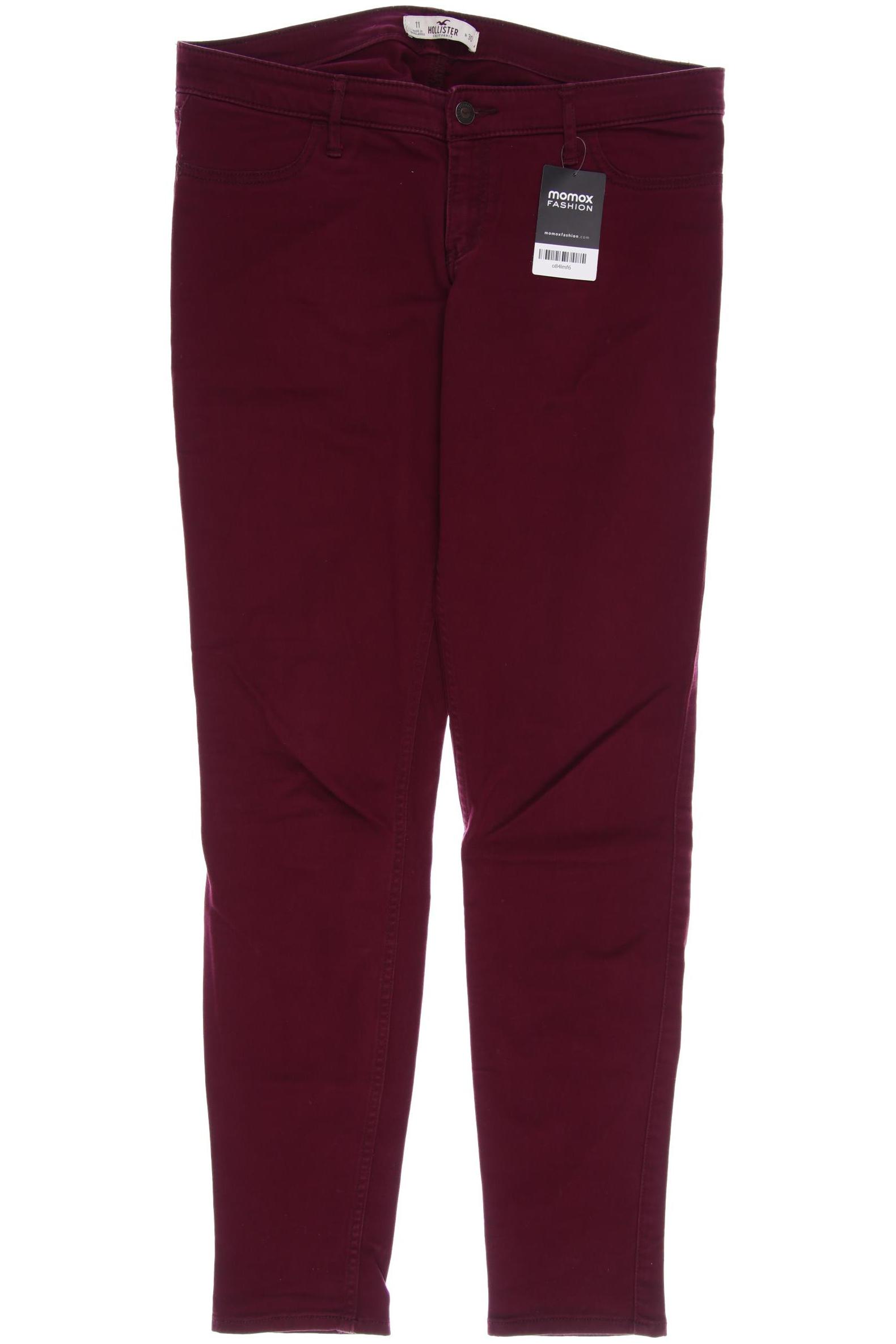 

Hollister Herren Jeans, bordeaux