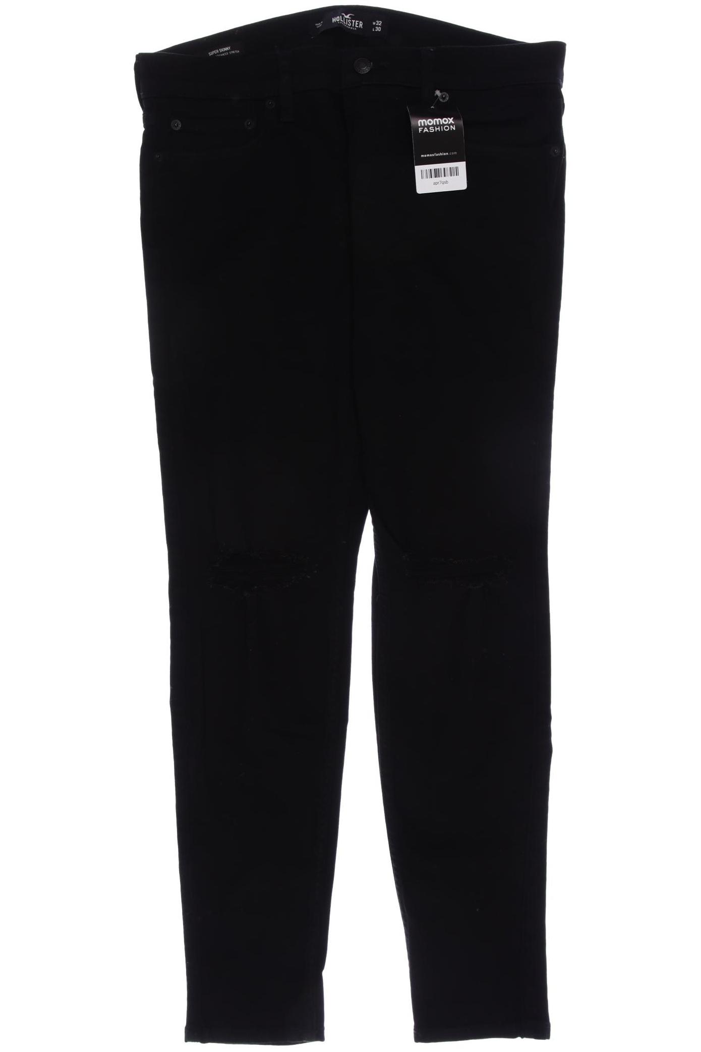 

Hollister Herren Jeans, schwarz