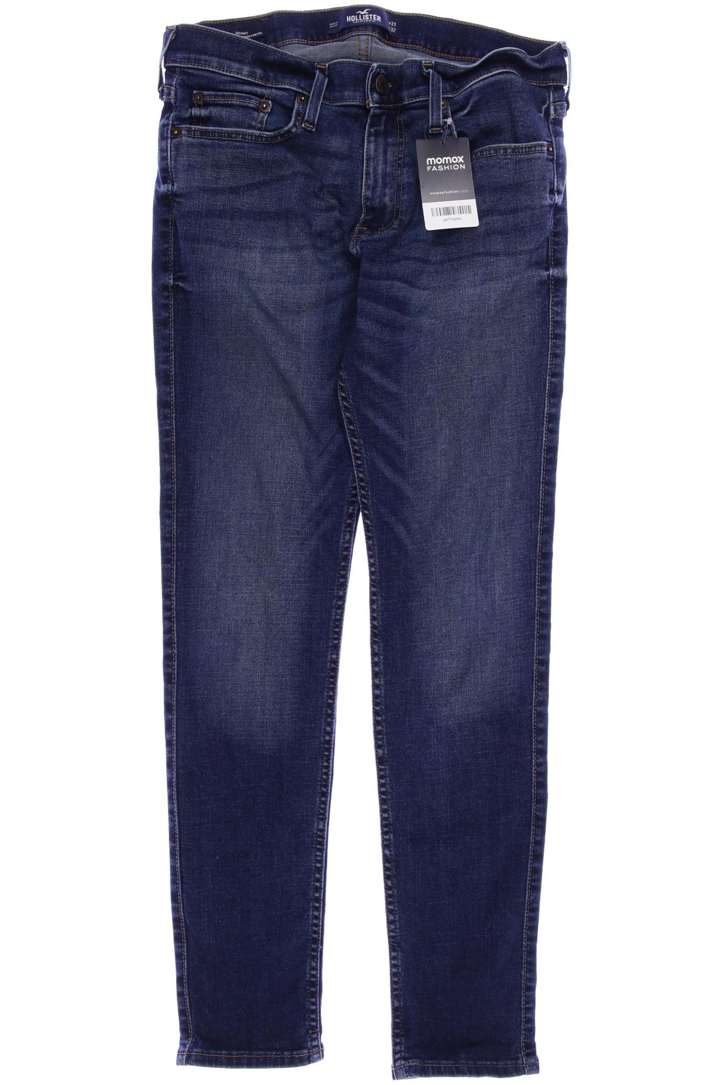 

Hollister Herren Jeans, marineblau