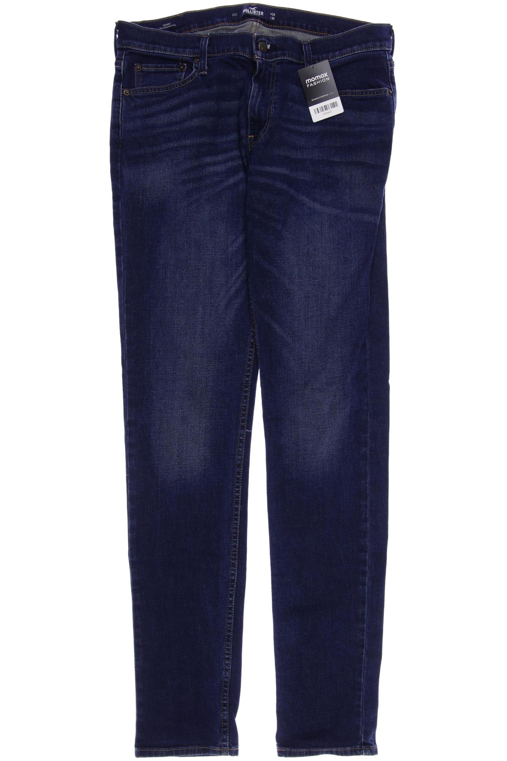 

Hollister Herren Jeans, marineblau