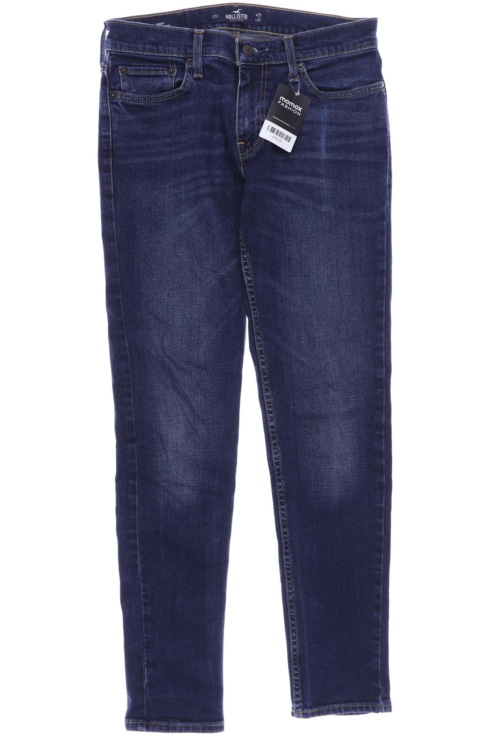 

Hollister Herren Jeans, marineblau