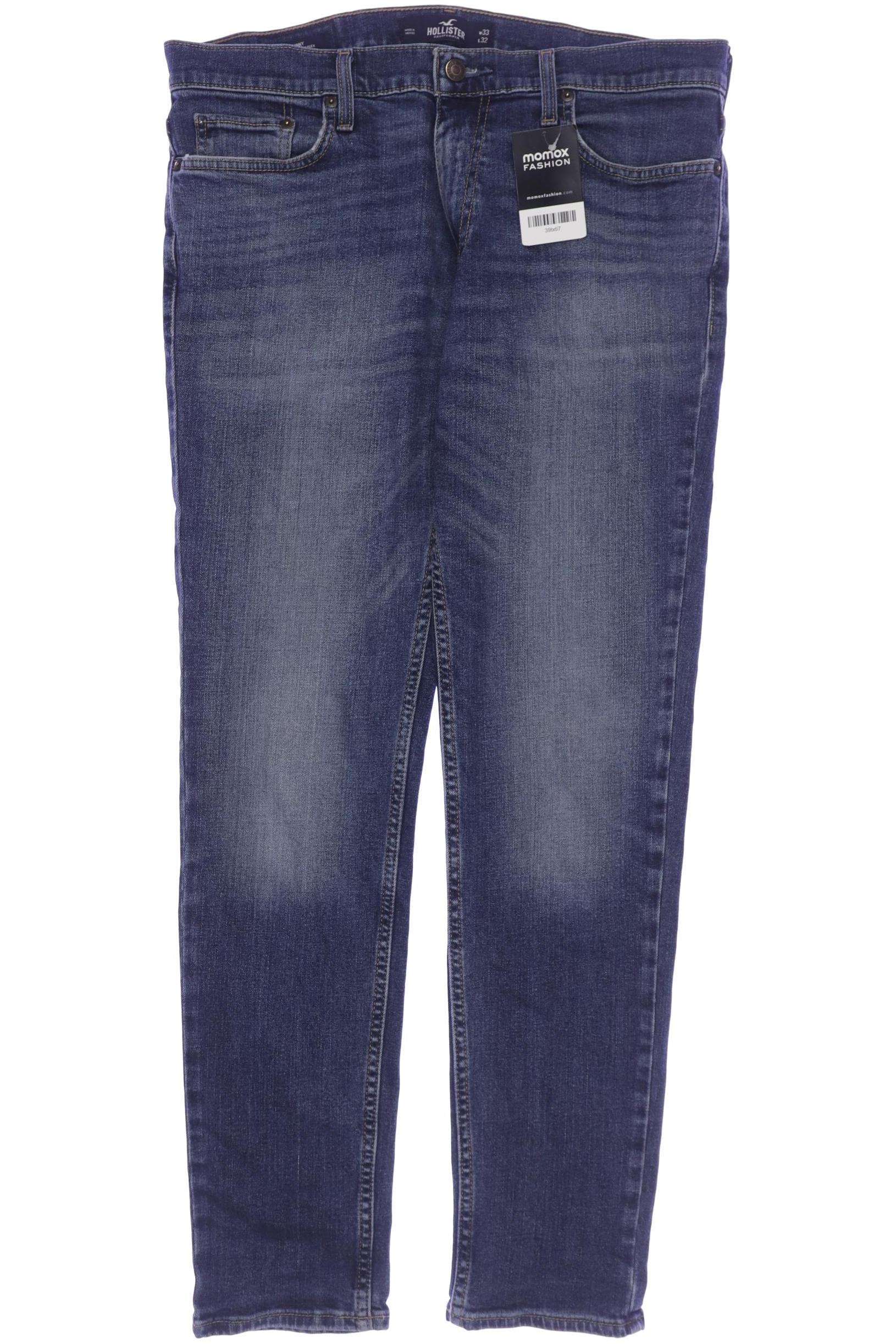 

Hollister Herren Jeans, blau, Gr. 33