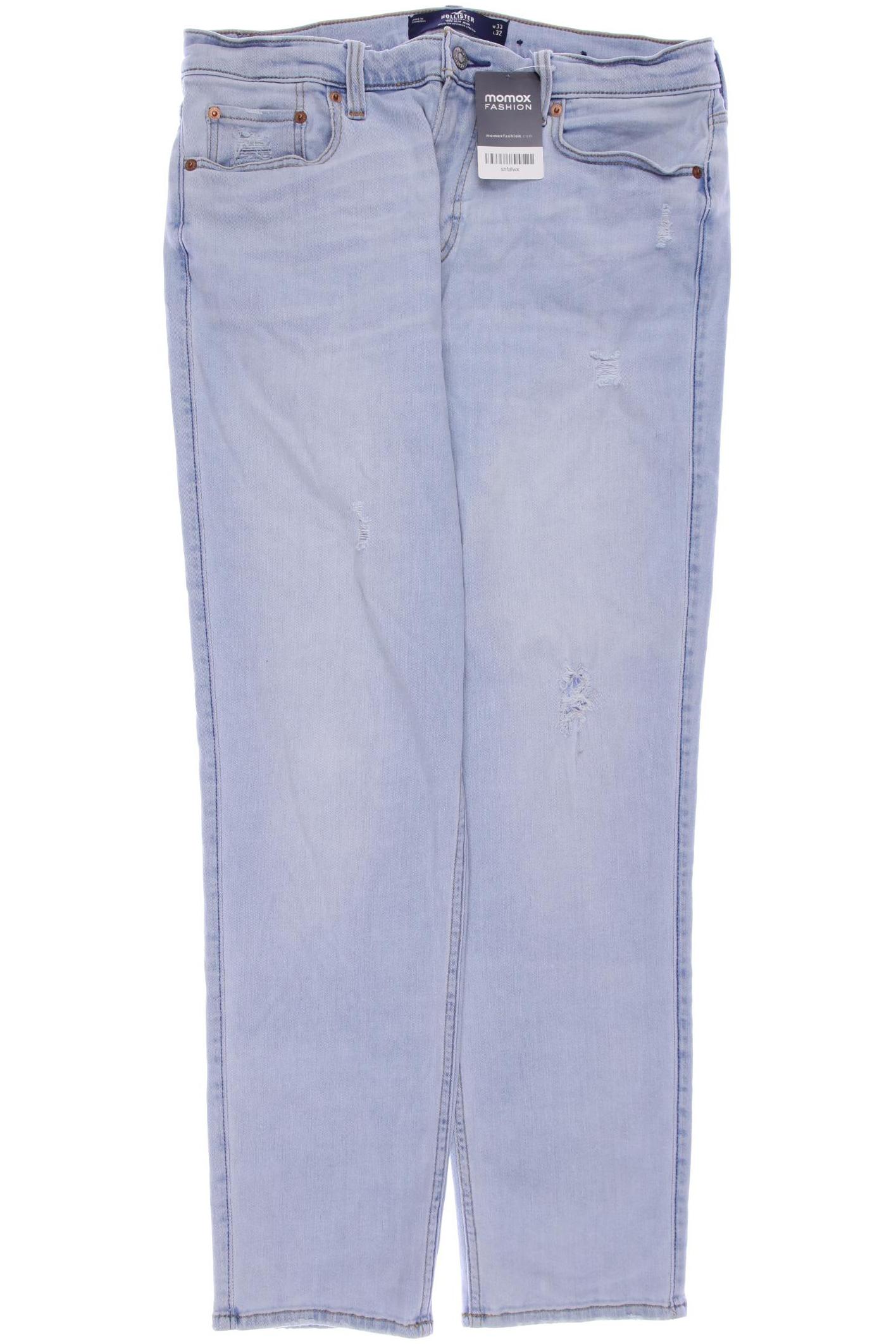 

Hollister Herren Jeans, hellblau