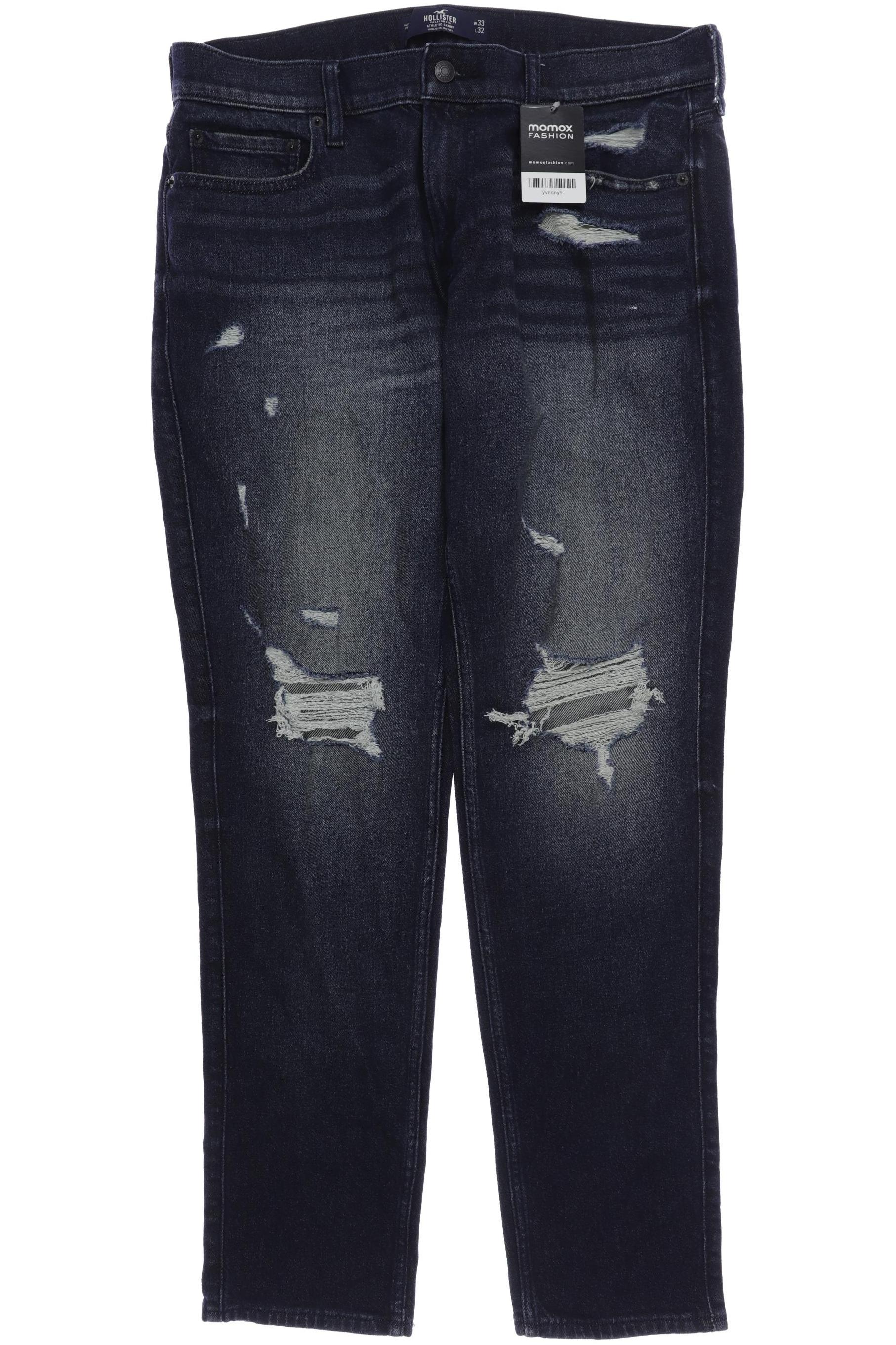 

Hollister Herren Jeans, marineblau, Gr. 33