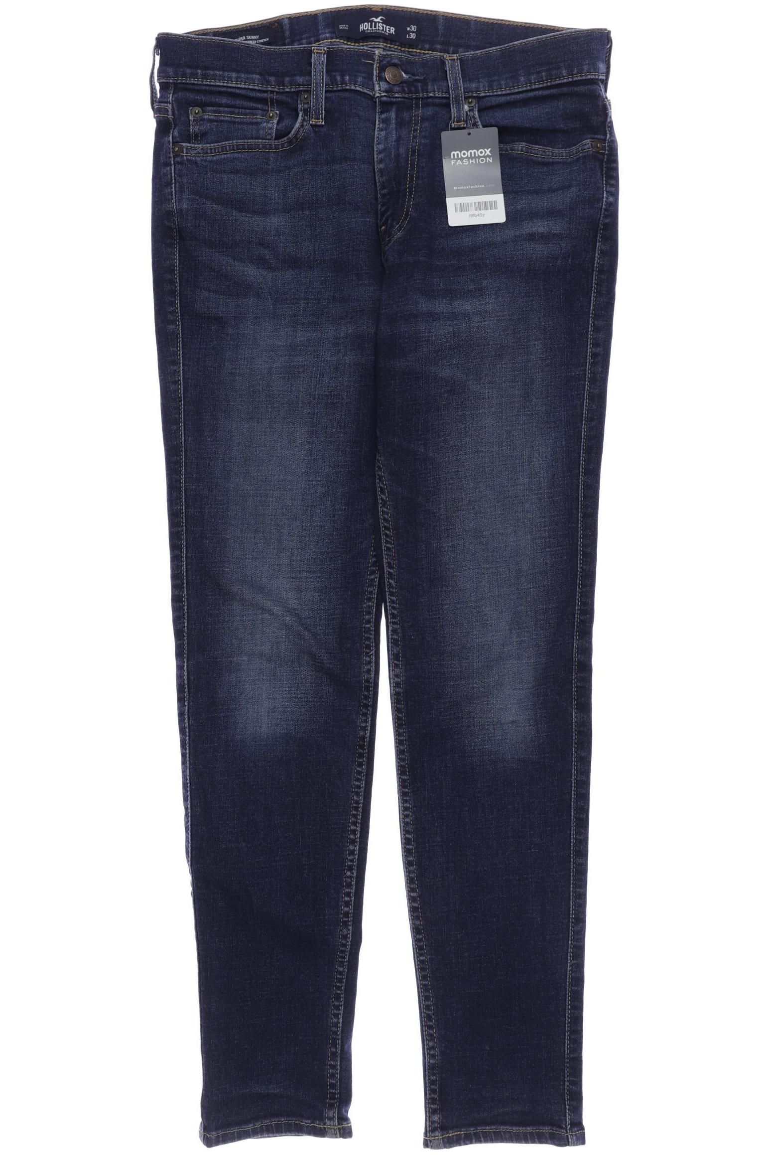 

Hollister Herren Jeans, marineblau, Gr. 30