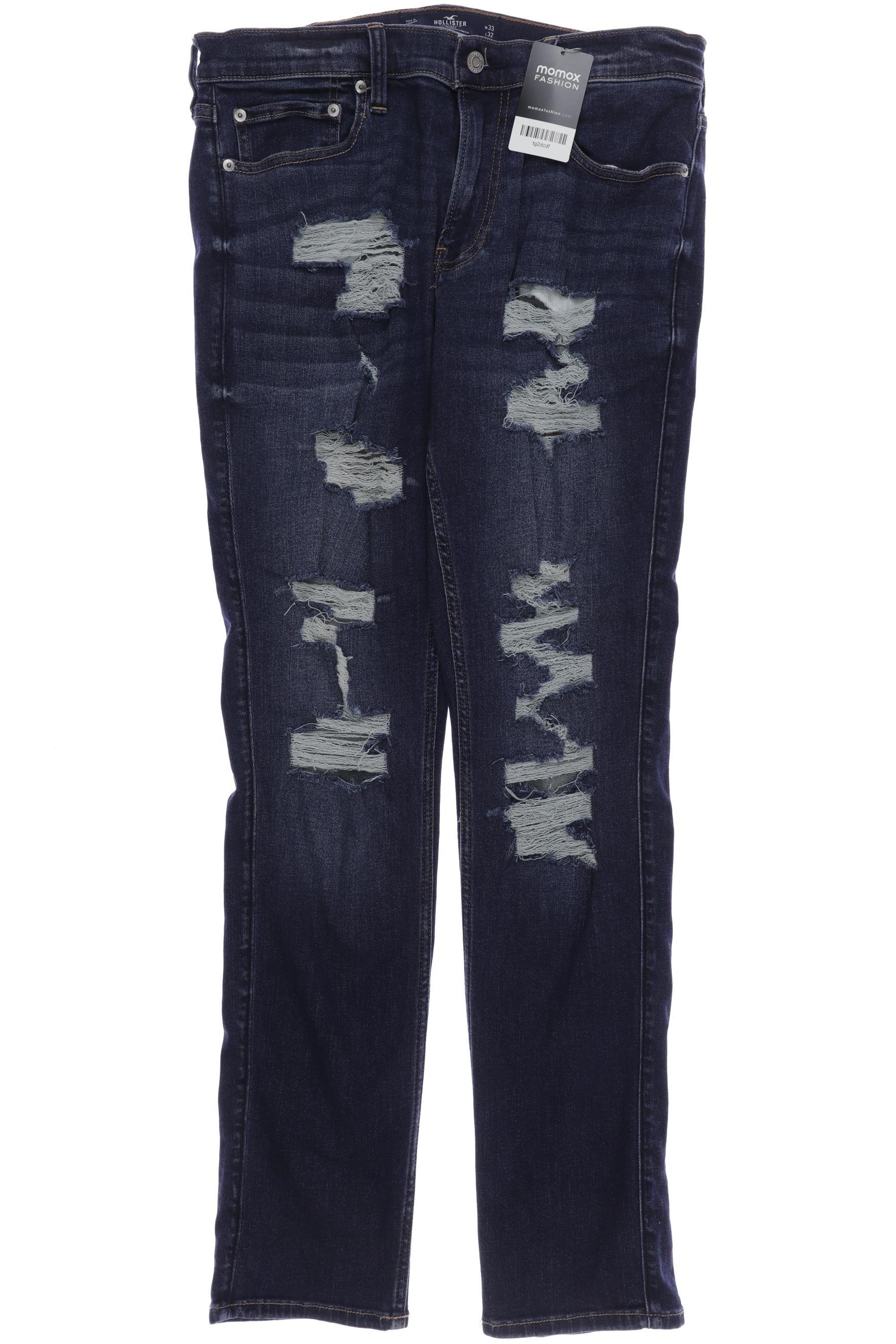 

Hollister Herren Jeans, marineblau, Gr. 33