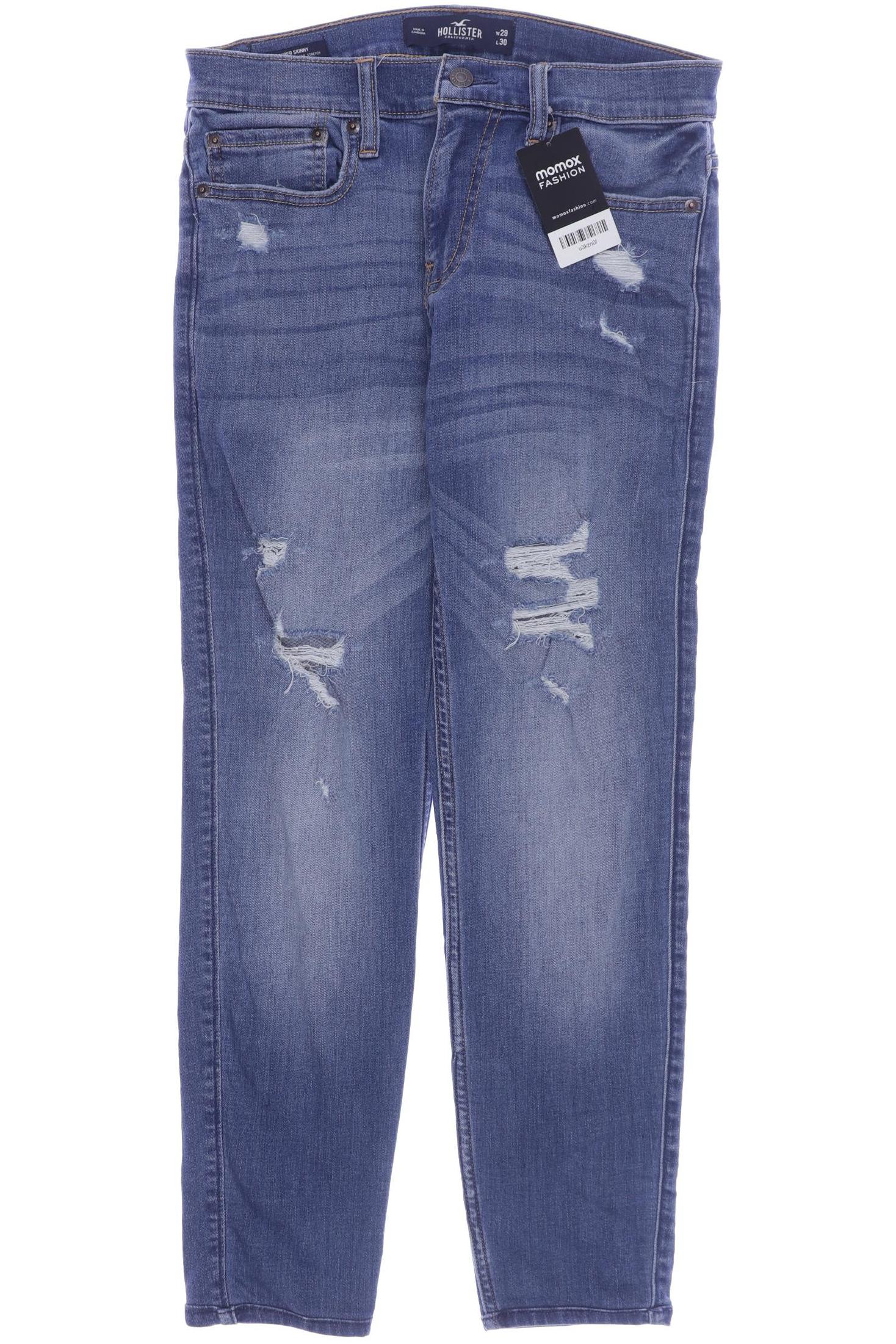 

Hollister Herren Jeans, marineblau