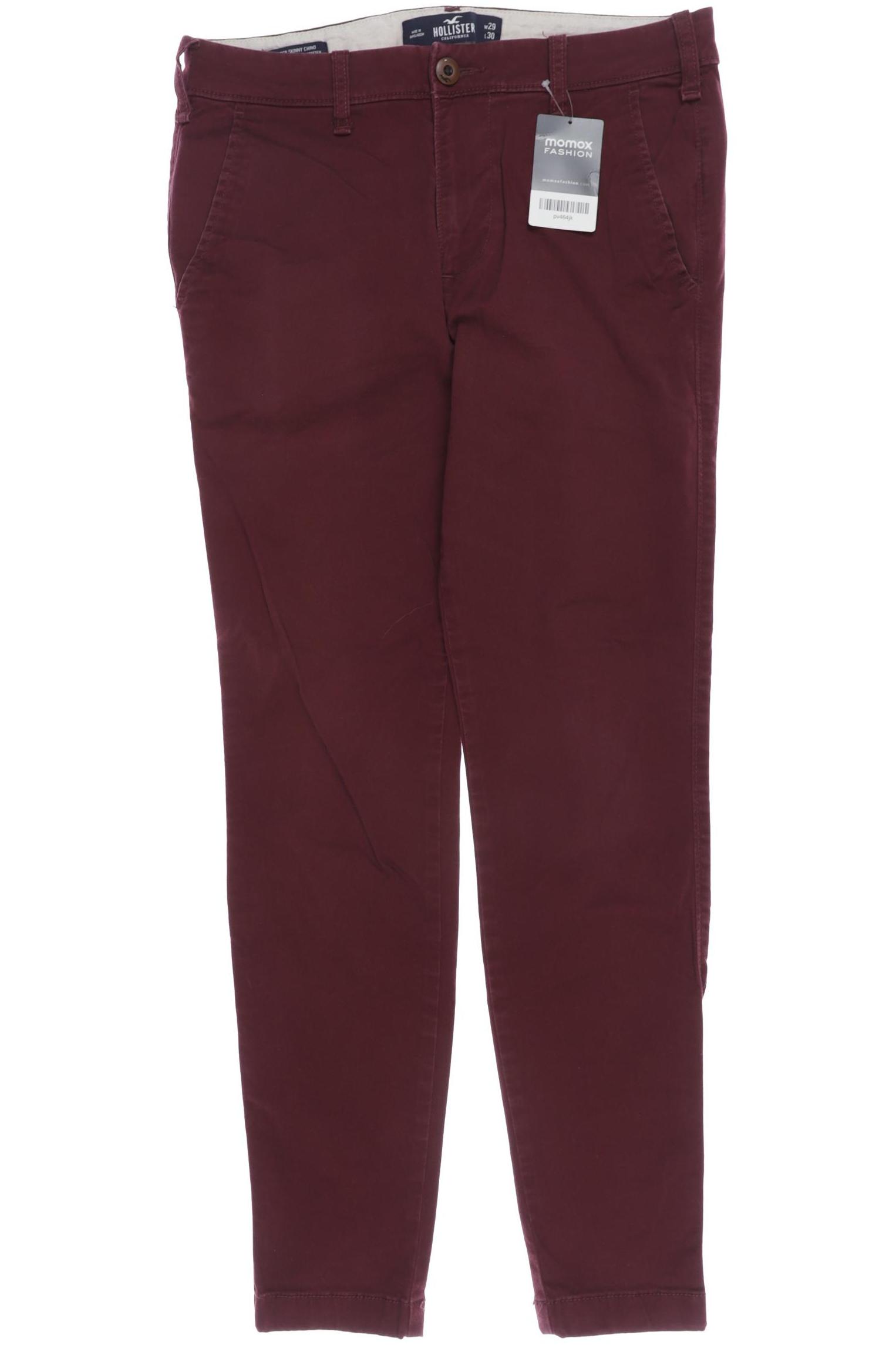 

Hollister Herren Jeans, bordeaux, Gr. 29