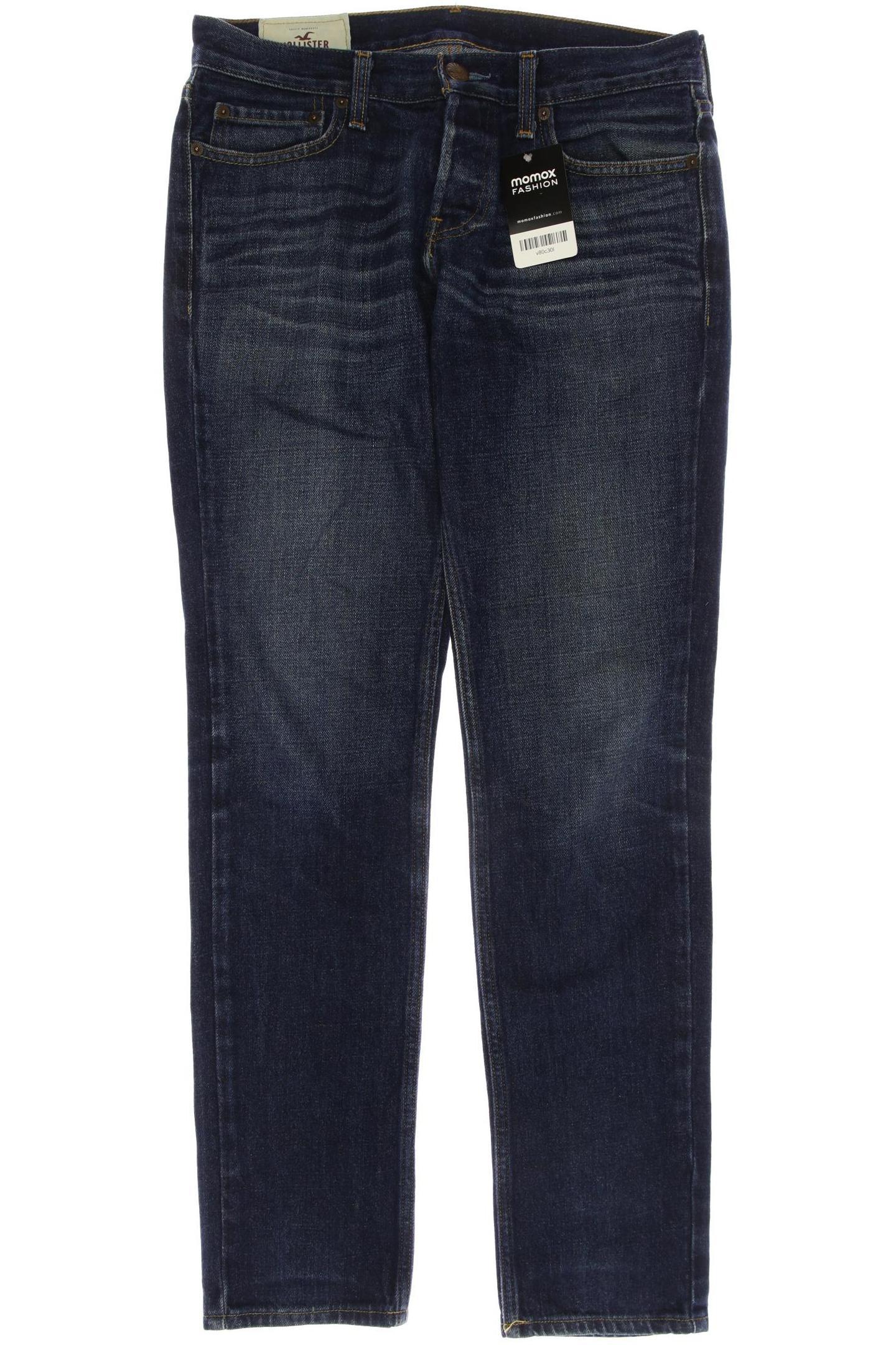 

Hollister Herren Jeans, marineblau