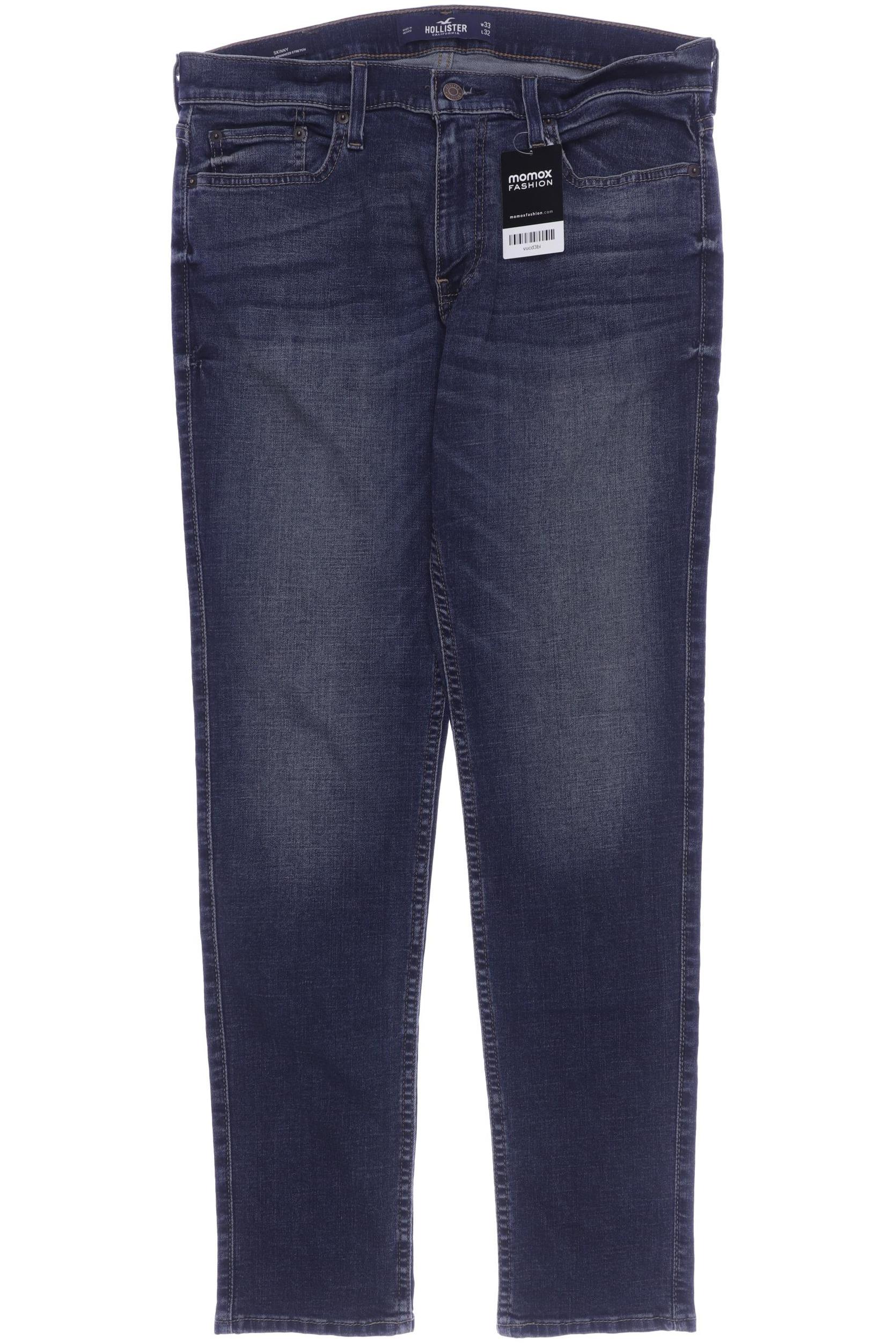 

Hollister Herren Jeans, marineblau